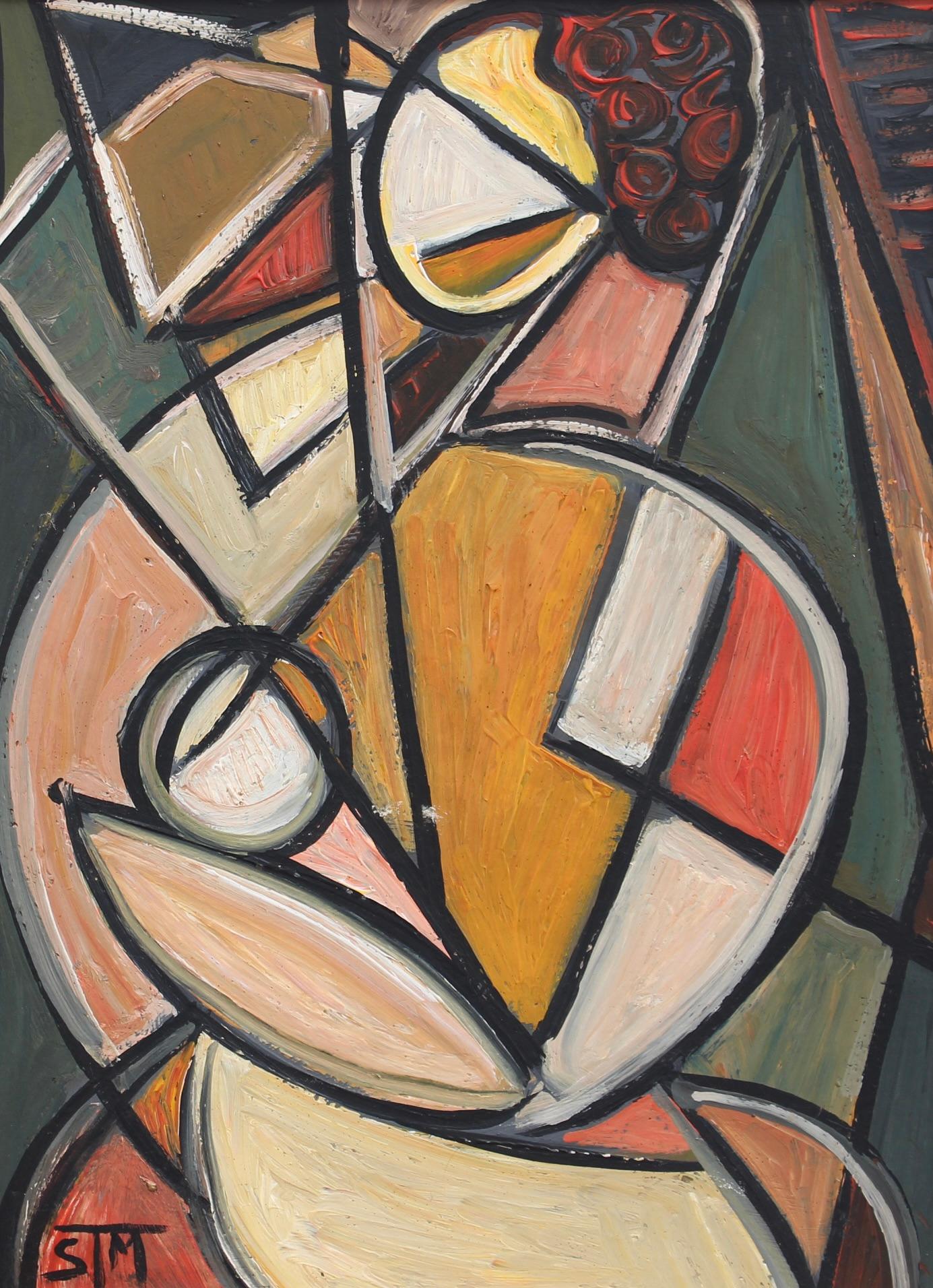 Madre con bambino - Painting di STM
