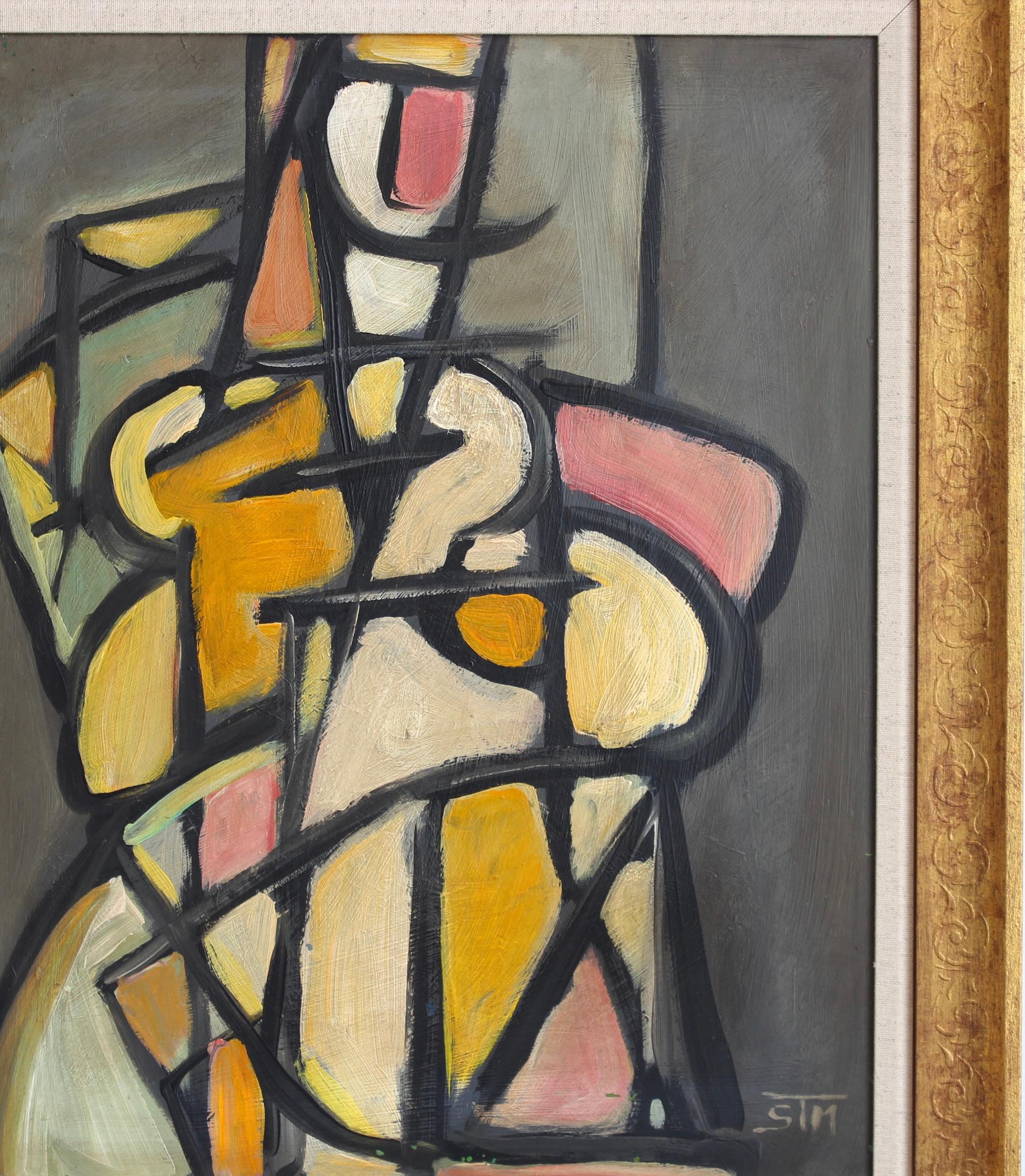 Die Vanguard-Serie Nr. III: Eine Collection europäischer Abstraktionen der Nachkriegszeit (Moderne), Painting, von STM