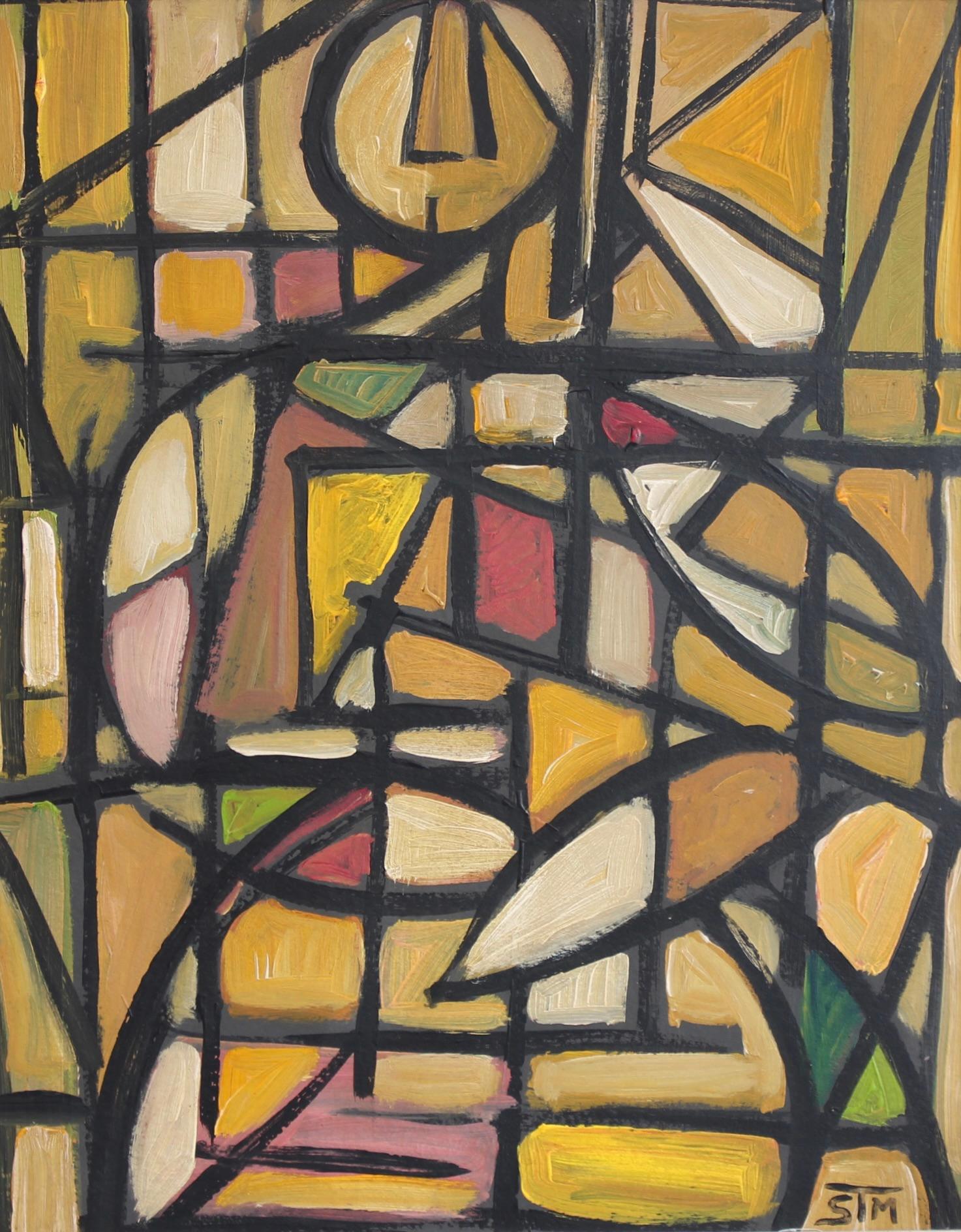 La série Vanguard Nr. IV : Une Collection d'abstractions européennes d'après-guerre - Painting de STM