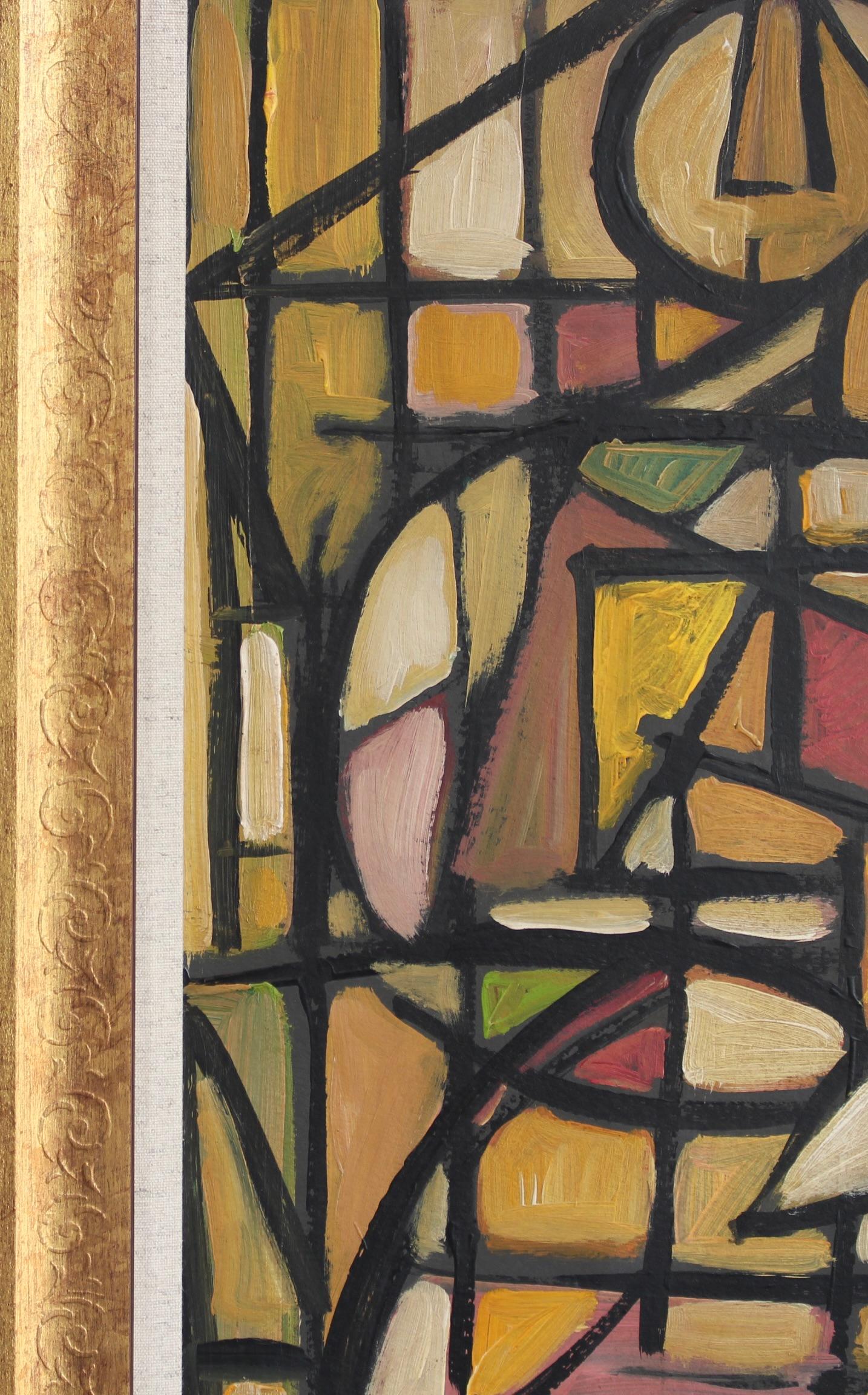 La série Vanguard Nr. IV : Une Collection d'abstractions européennes d'après-guerre - Moderne Painting par STM