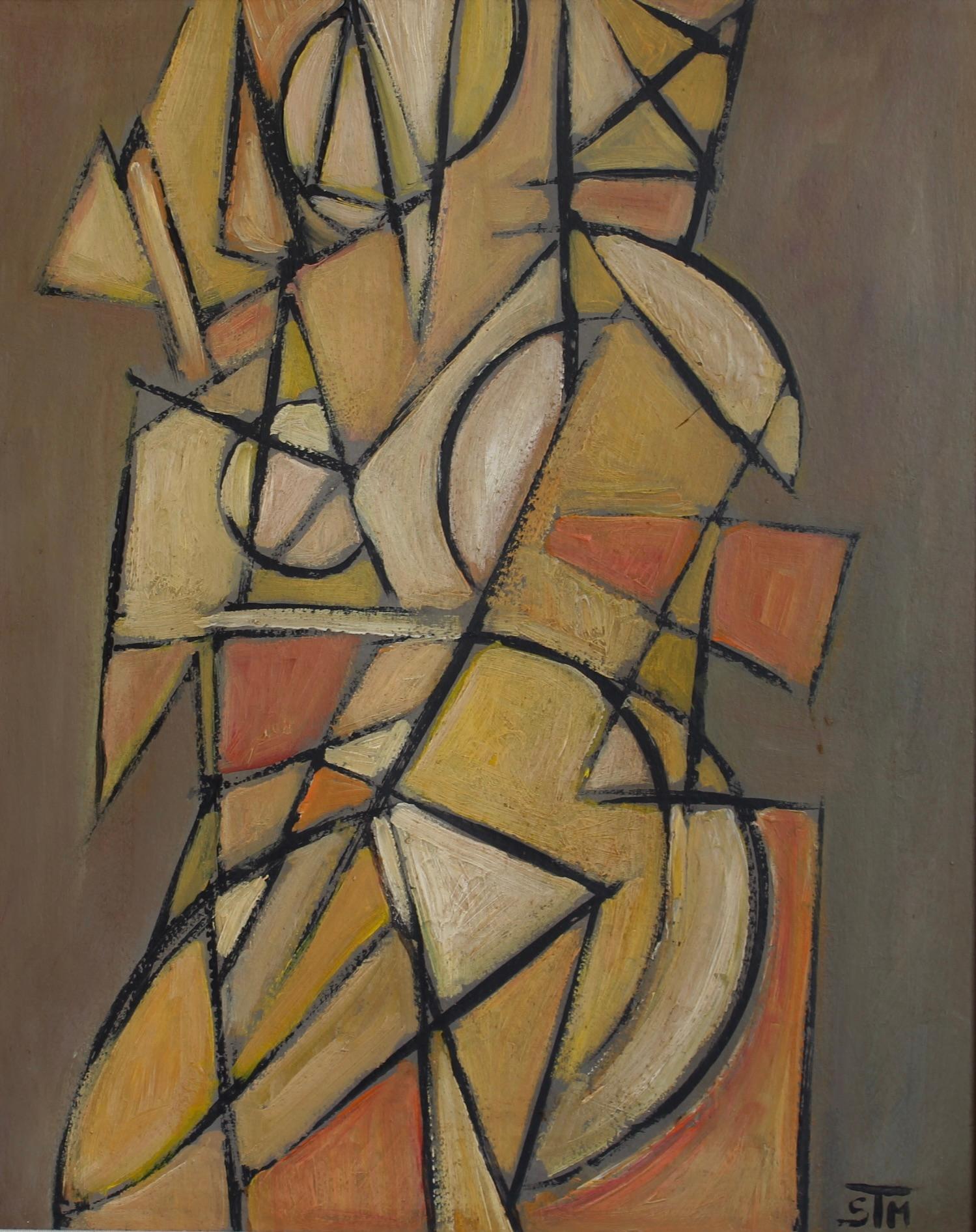Die Vanguard-Serie Nr. XVII: Eine Collection europäischer Abstraktionen der Nachkriegszeit – Painting von STM