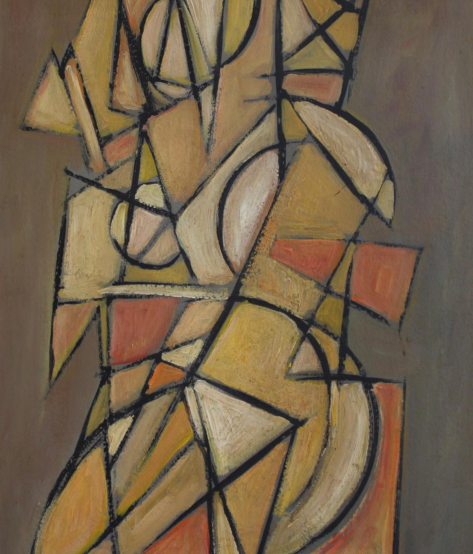 Die Vanguard-Serie Nr. XVII: Eine Collection europäischer Abstraktionen der Nachkriegszeit (Braun), Abstract Painting, von STM