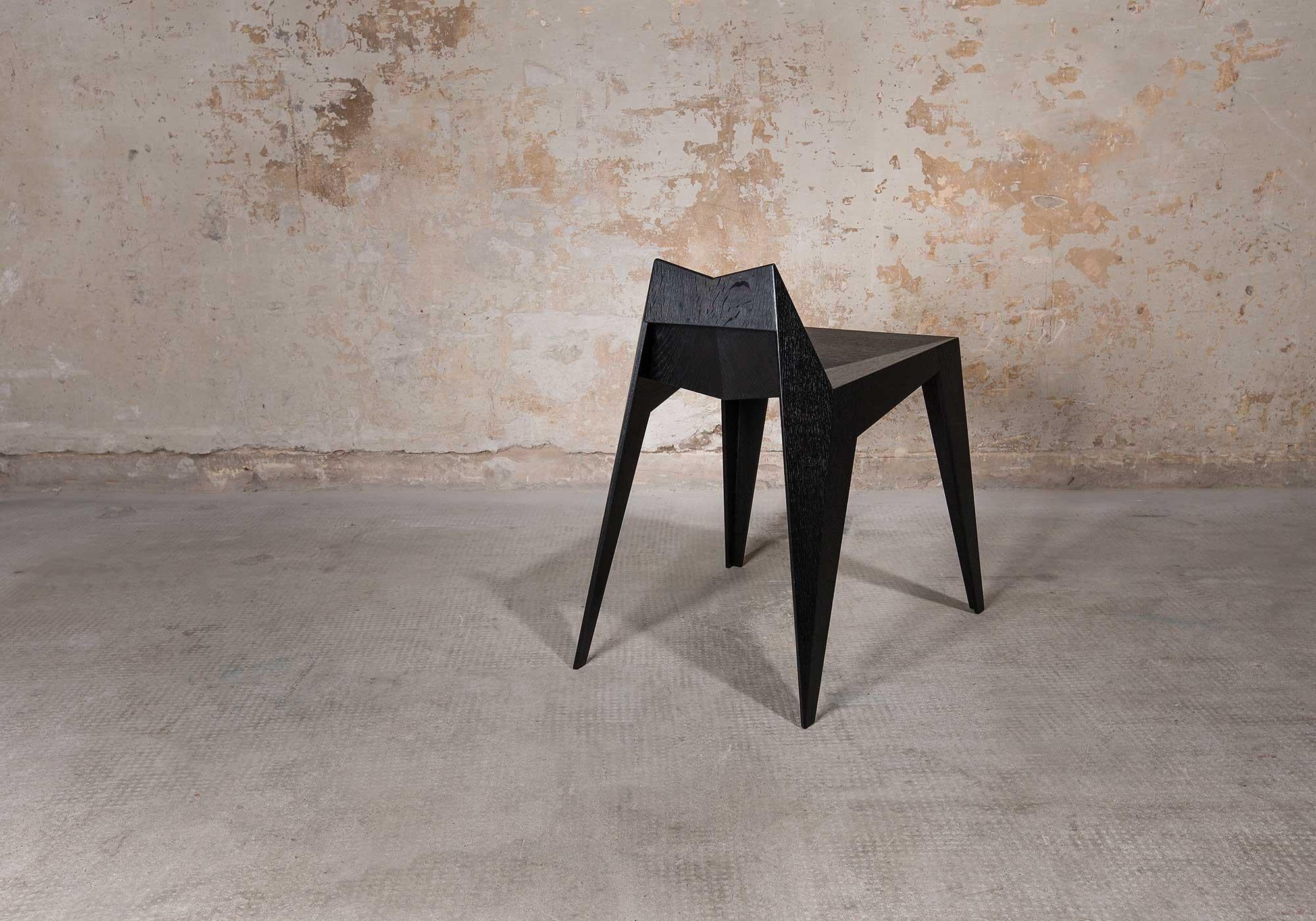 Stocker Chair Stool by Matthias Scherzinger In New Condition For Sale In Geneve, CH