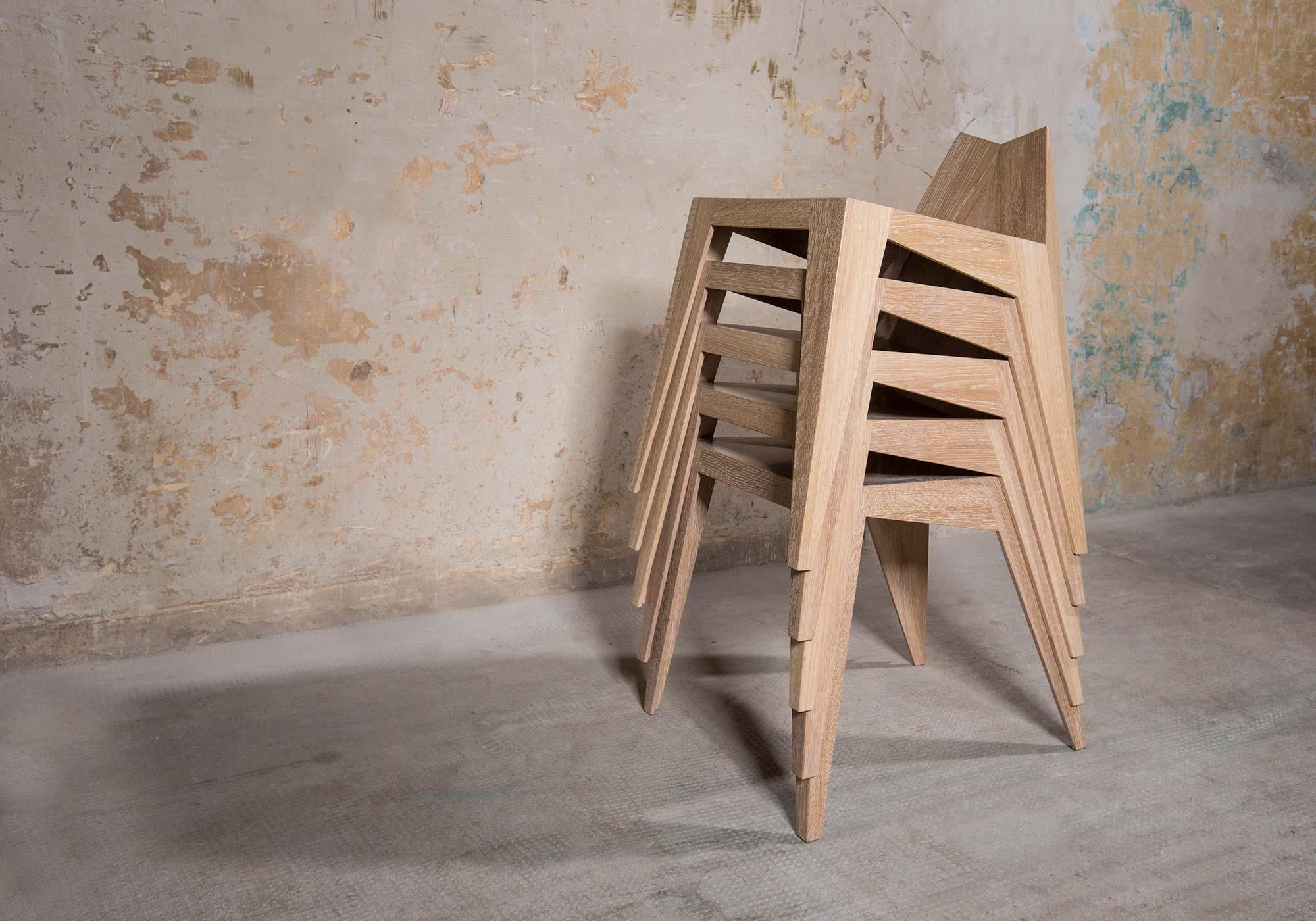 Stocker Chair Stool by Matthias Scherzinger For Sale 1
