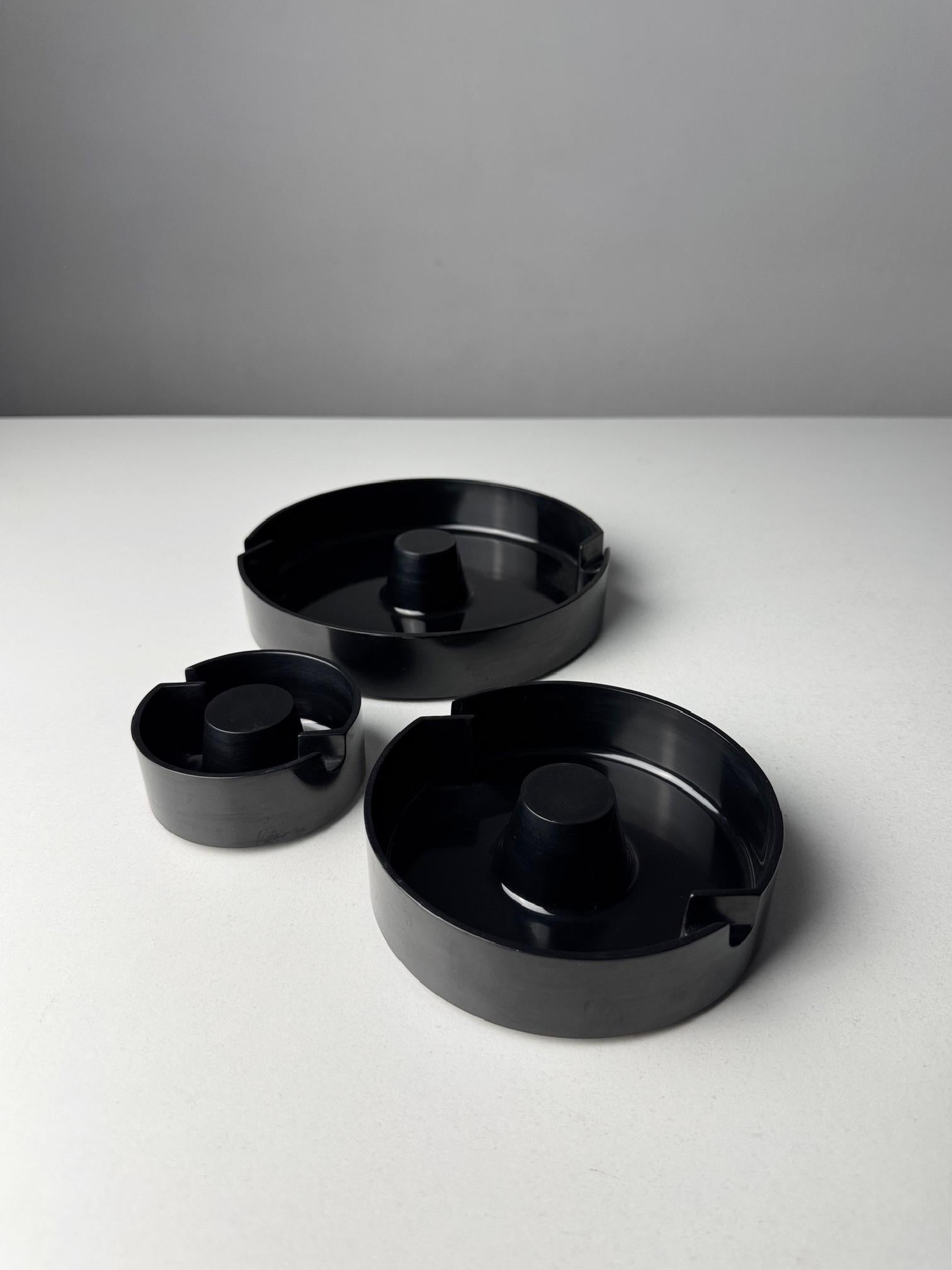 Stockholm Ashtray by André Ricard for Flamagas - Iconic 1967 Spanish Design In Good Condition For Sale In BARCELONA, ES