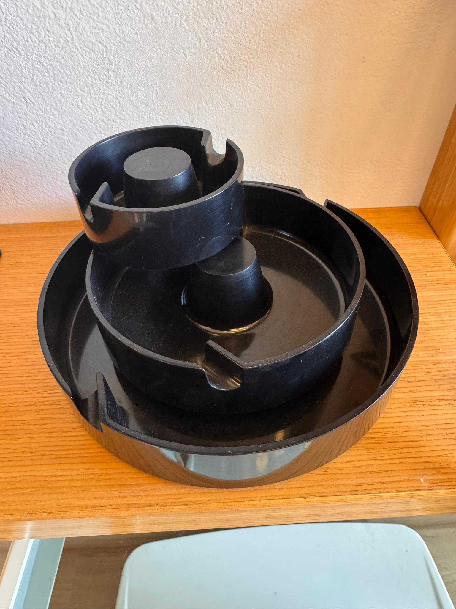 Stockholmer Aschenbecher von André Ricard für Flamagas - Ikonisches spanisches Design von 1967 im Angebot 1