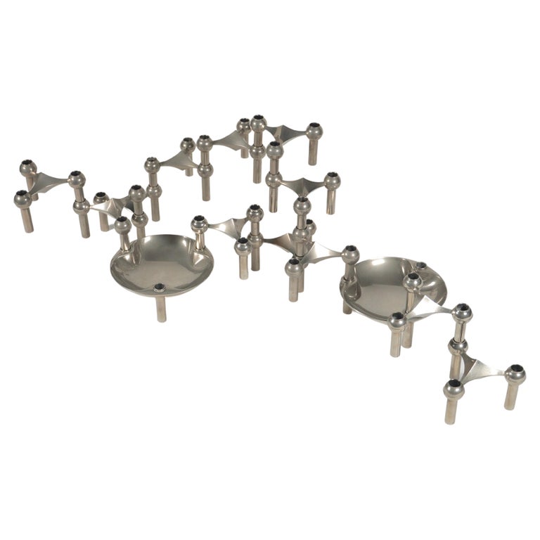 Stoff Nagel Modular Adjustable Candlesticks For Sale at 1stDibs