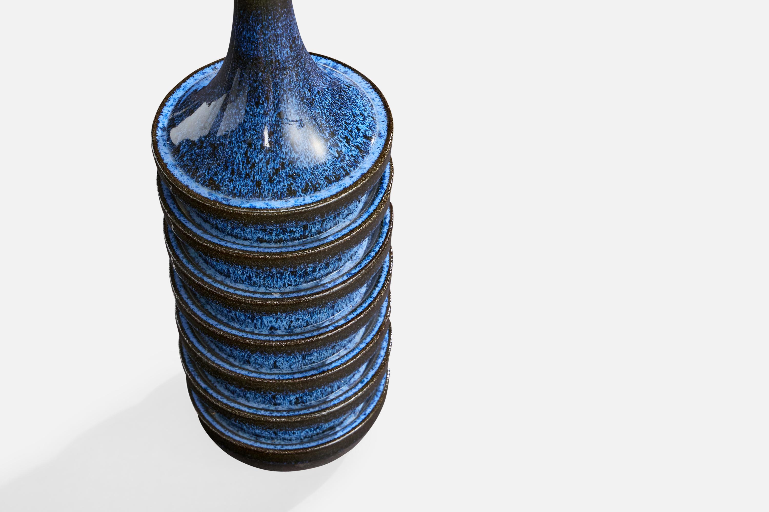 Danish Stogo, Table Lamp, Stoneware, Denmark, 1960s For Sale