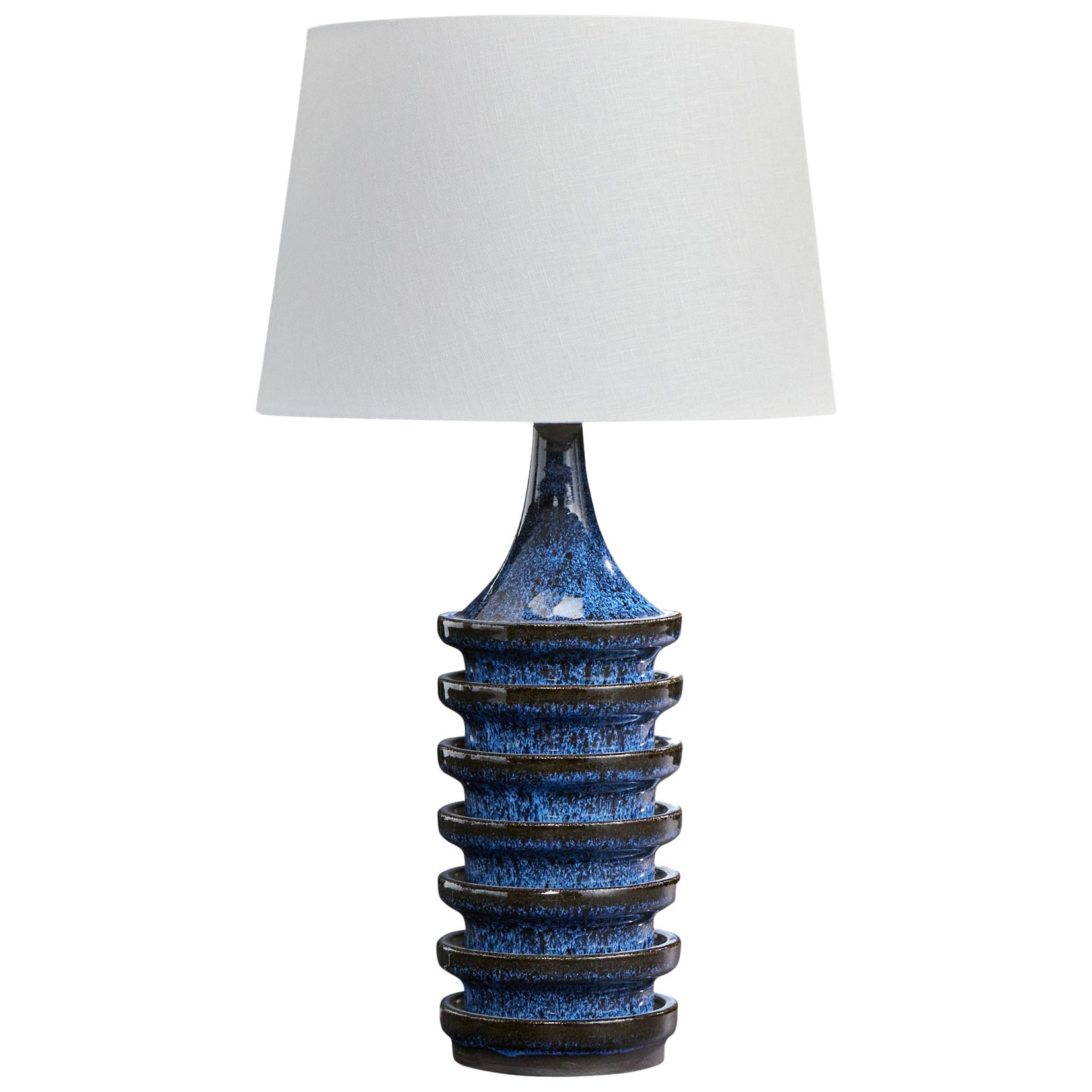 Stogo, Table Lamp, Stoneware, Denmark, 1960s For Sale