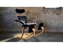 Stokke 1984 Peter Opsvik Duo Balans Balance Gravity Lounge Chair