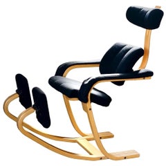 Stokke 1984 Peter Opsvik Duo Balans Balance Schwerkraft Sessel