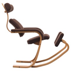 Used Stokke Duo Balance Ergonomic Rocking Chair Peter Opsvik 1980s