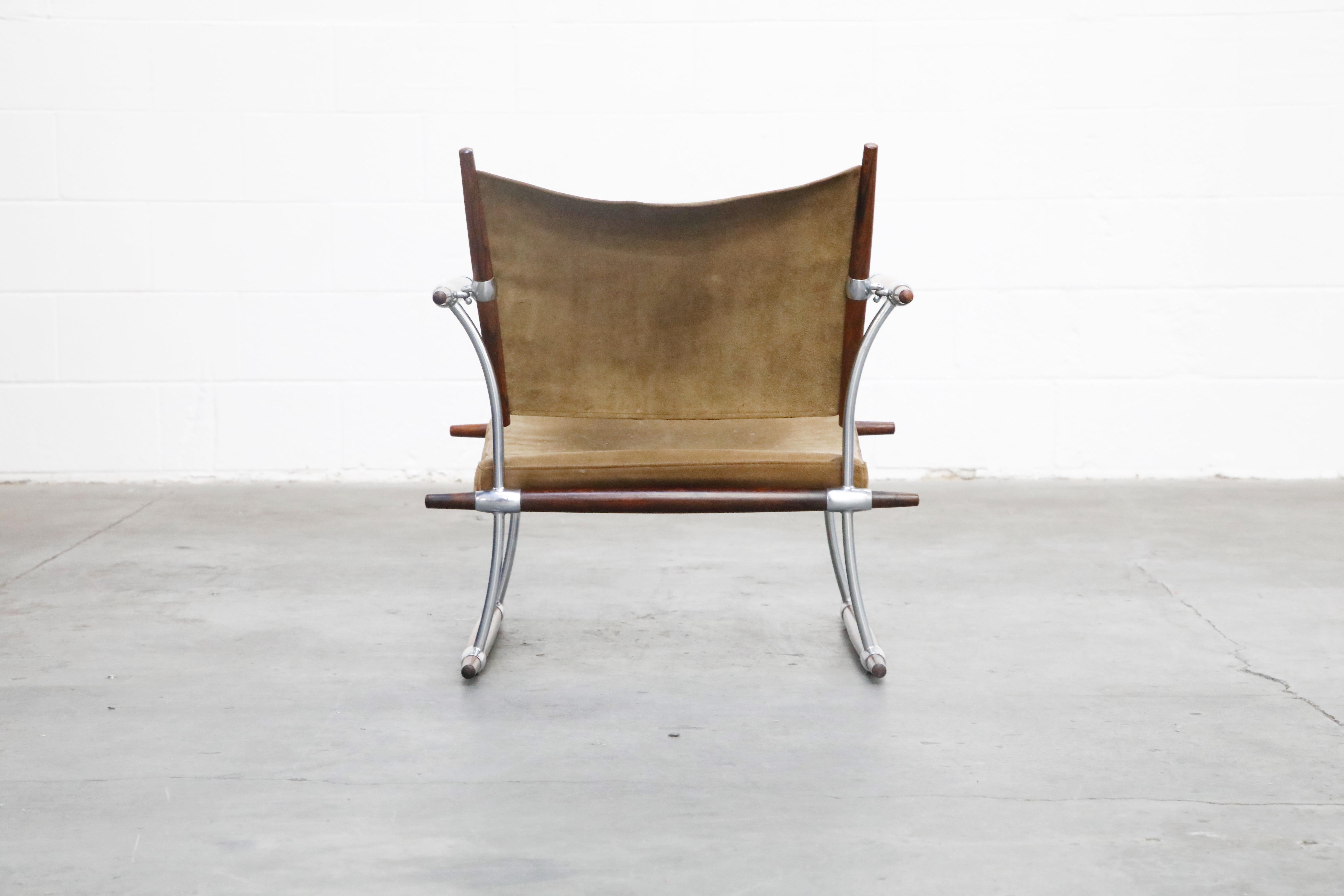 'Stokke' Lounge Chair by Jens H. Quistgaard for Nissen Langaa, 1960s, Signed 2