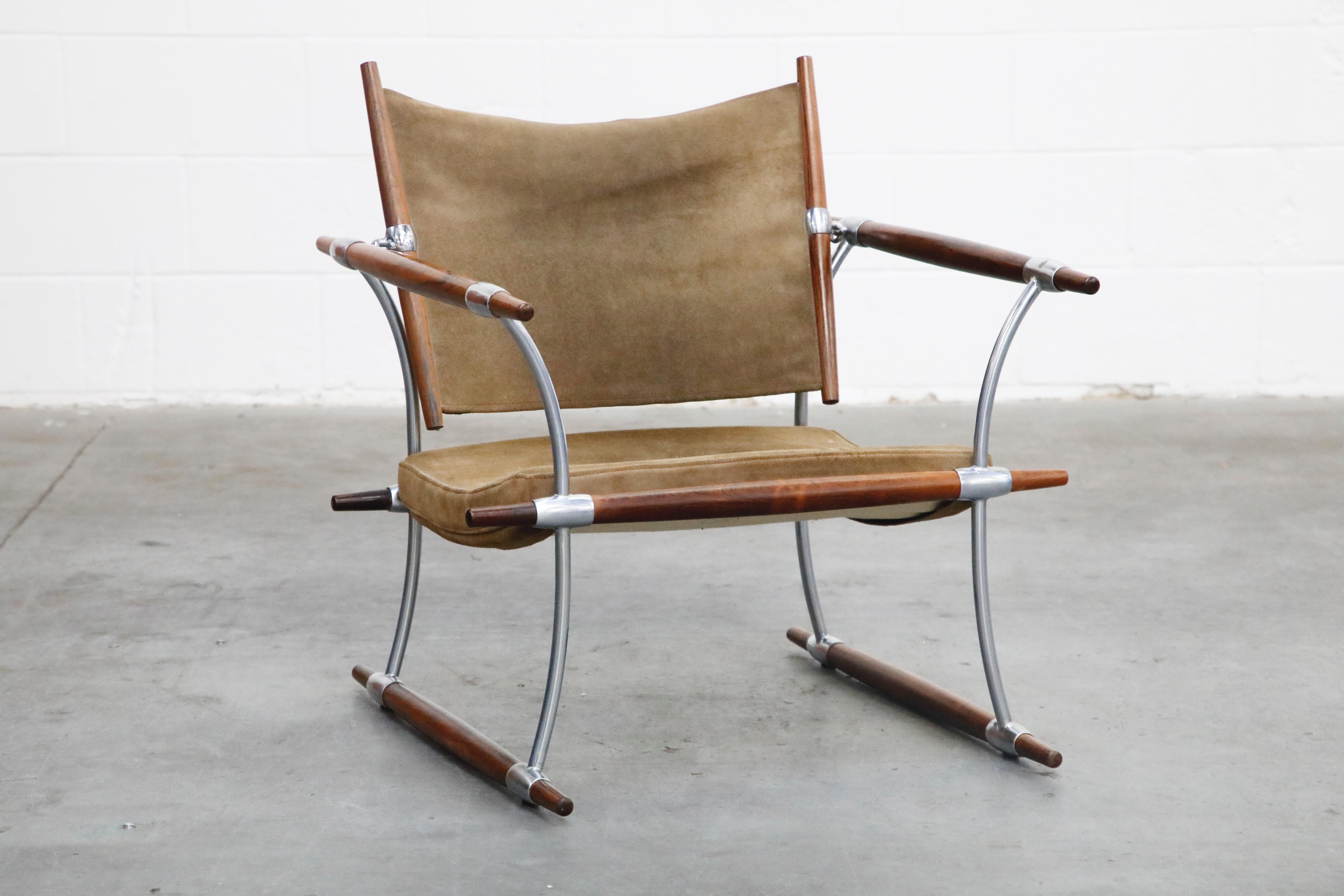 Scandinavian Modern 'Stokke' Lounge Chair by Jens H. Quistgaard for Nissen Langaa, 1960s, Signed