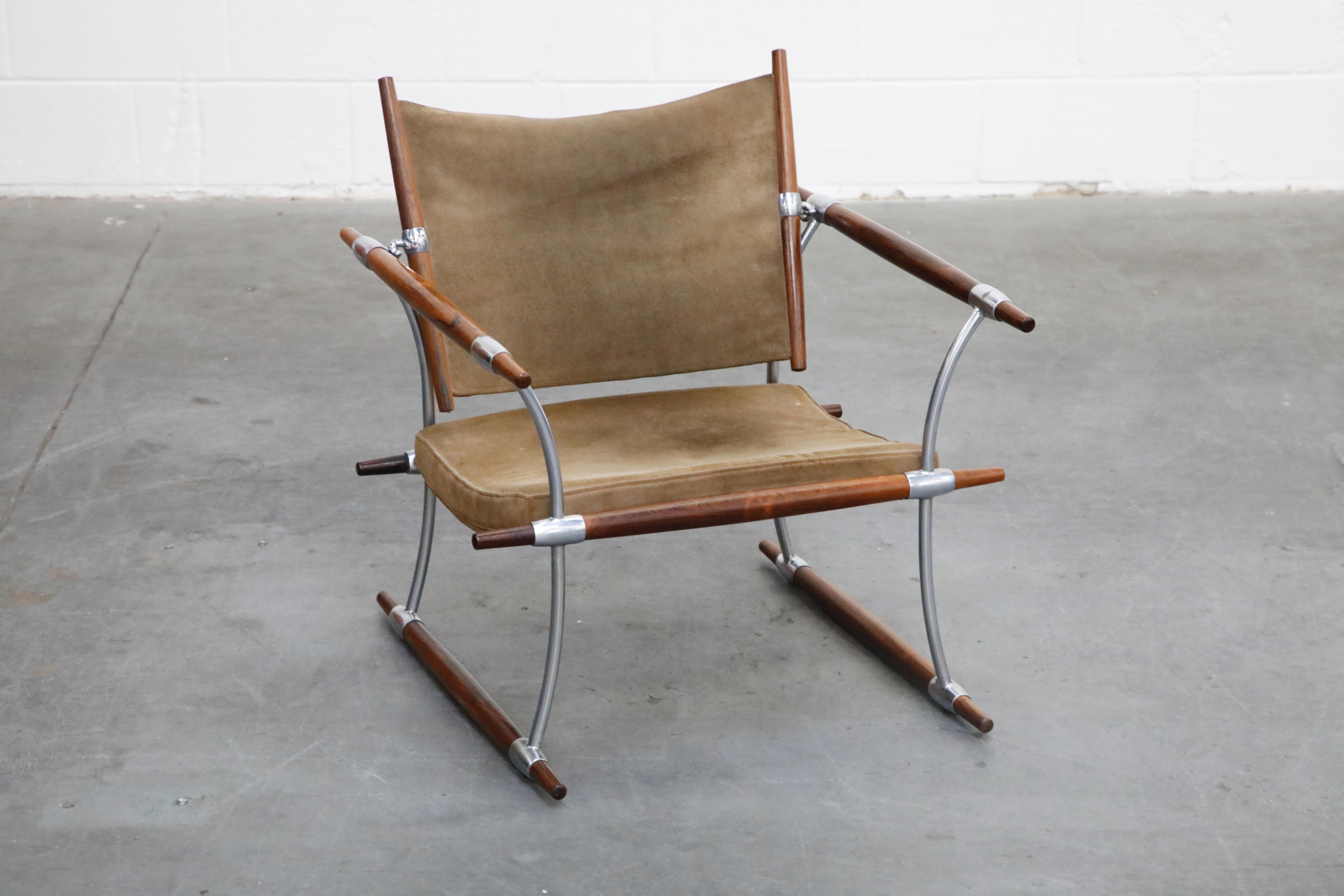 Danish 'Stokke' Lounge Chair by Jens H. Quistgaard for Nissen Langaa, 1960s, Signed