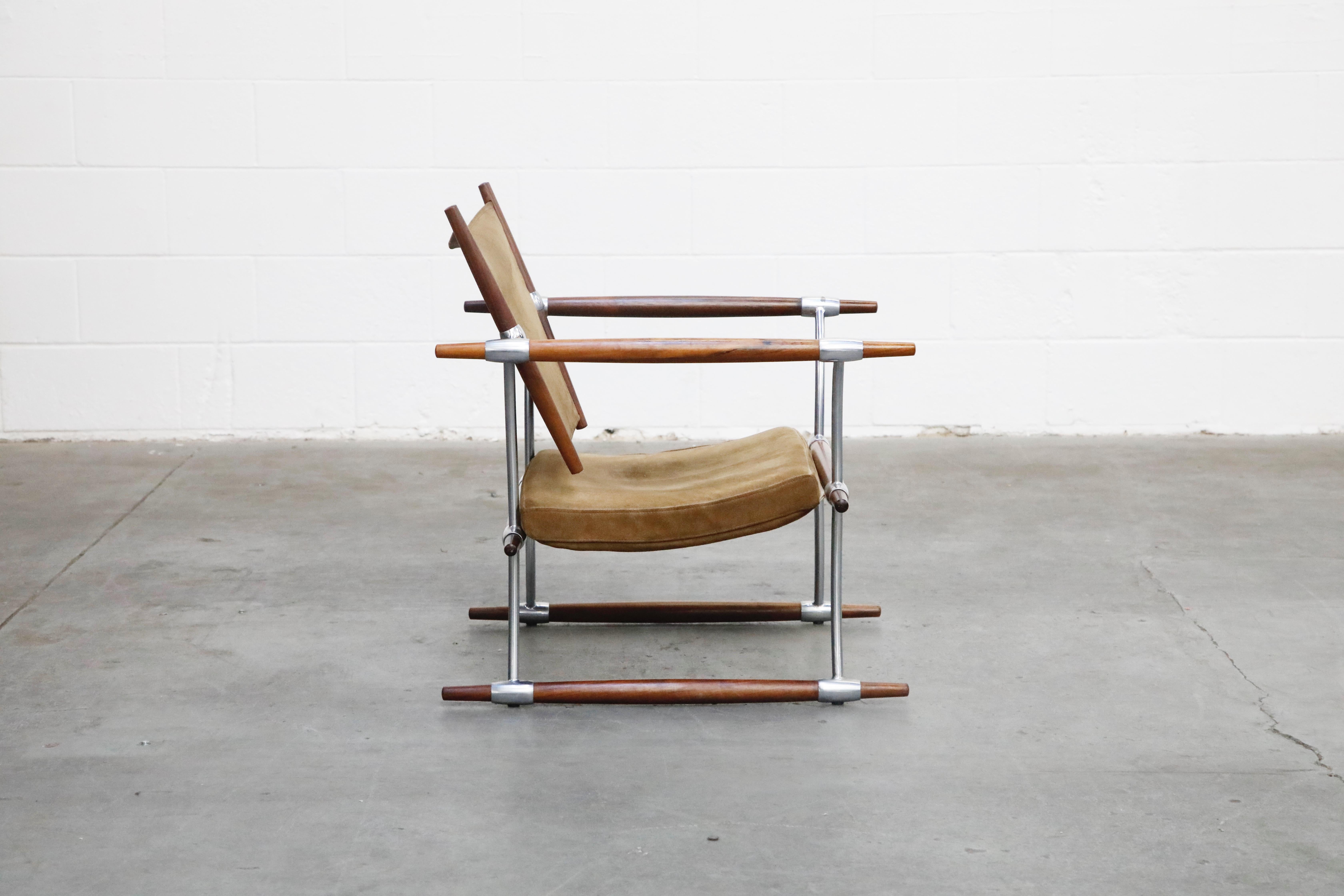 Mid-20th Century 'Stokke' Lounge Chair by Jens H. Quistgaard for Nissen Langaa, 1960s, Signed