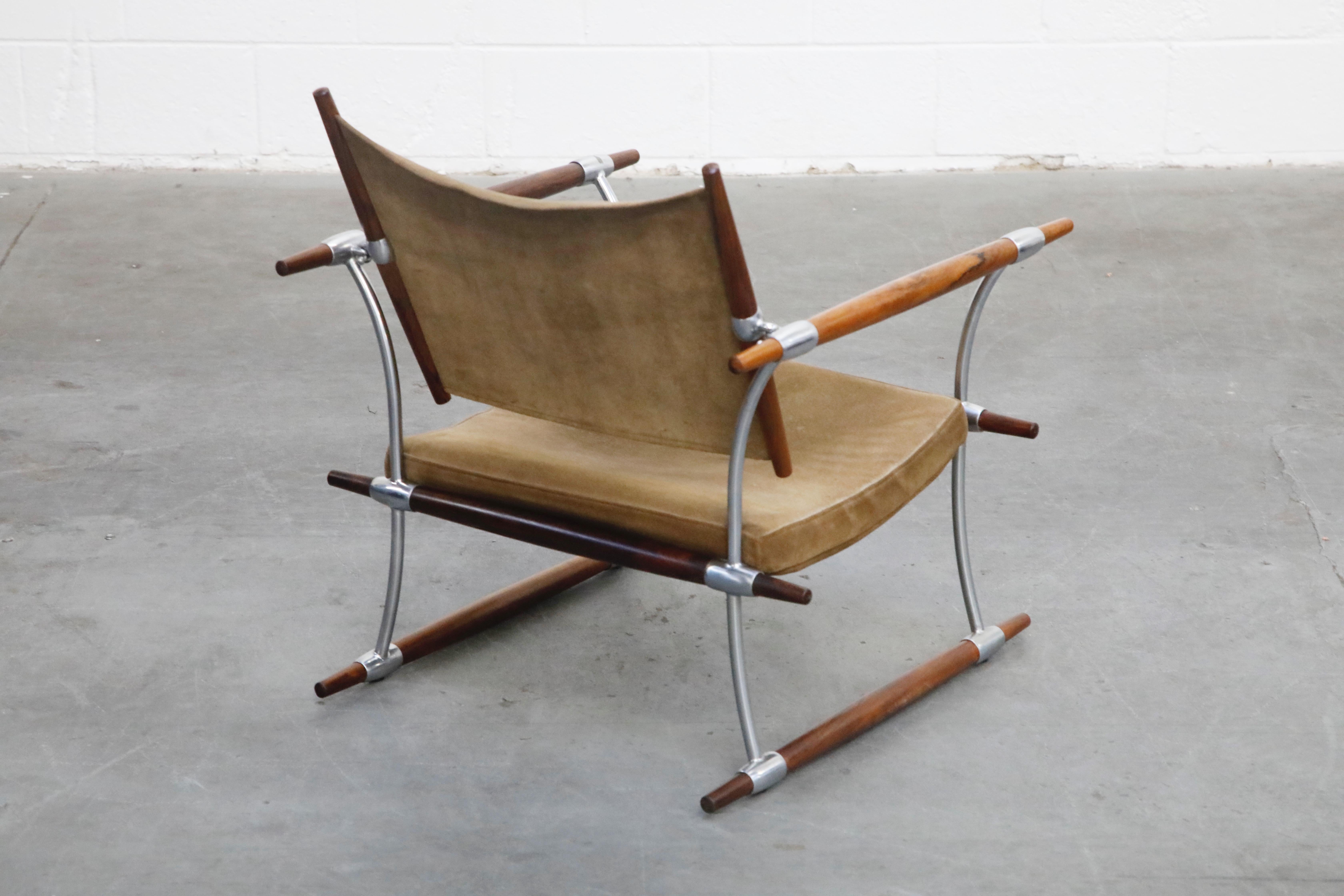'Stokke' Lounge Chair by Jens H. Quistgaard for Nissen Langaa, 1960s, Signed 1