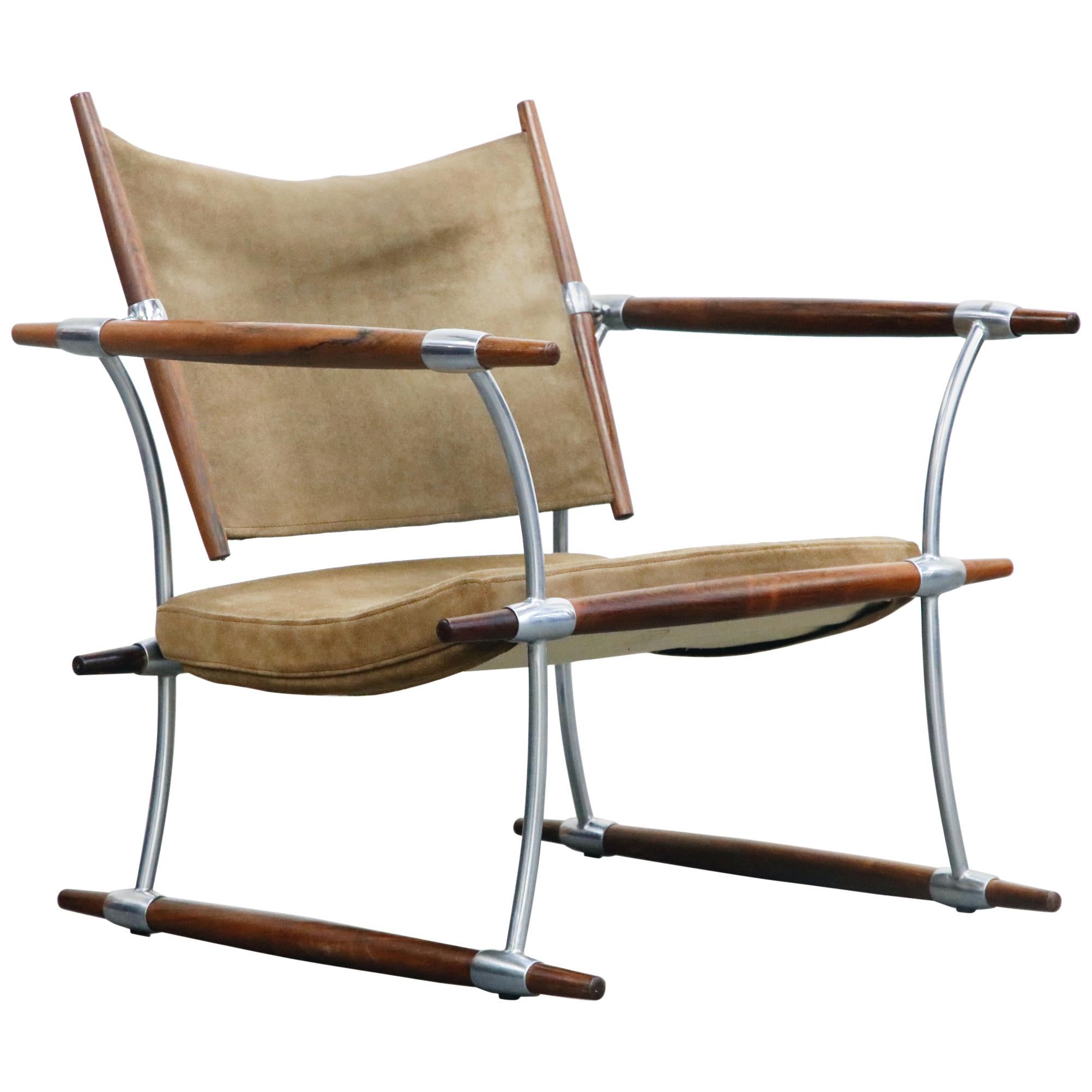 'Stokke' Lounge Chair by Jens H. Quistgaard for Nissen Langaa, 1960s, Signed