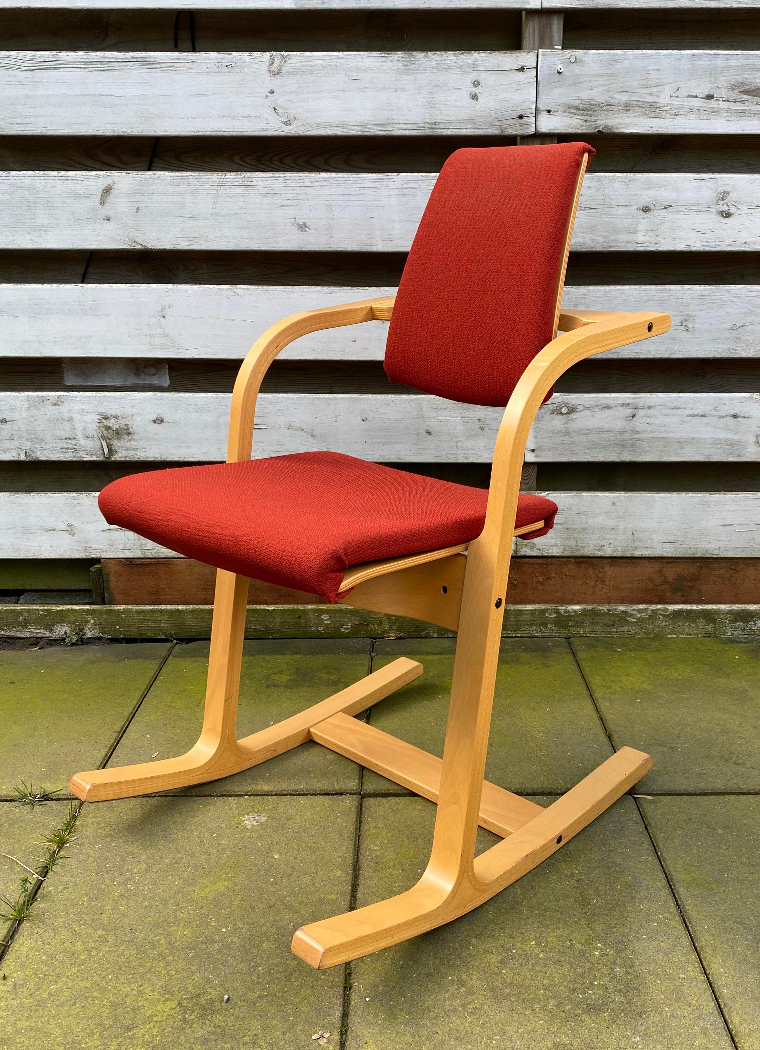 Fabric Stokke Varier Actulum, Balance Chairs, Dinner Chairs, Rocking Chairs