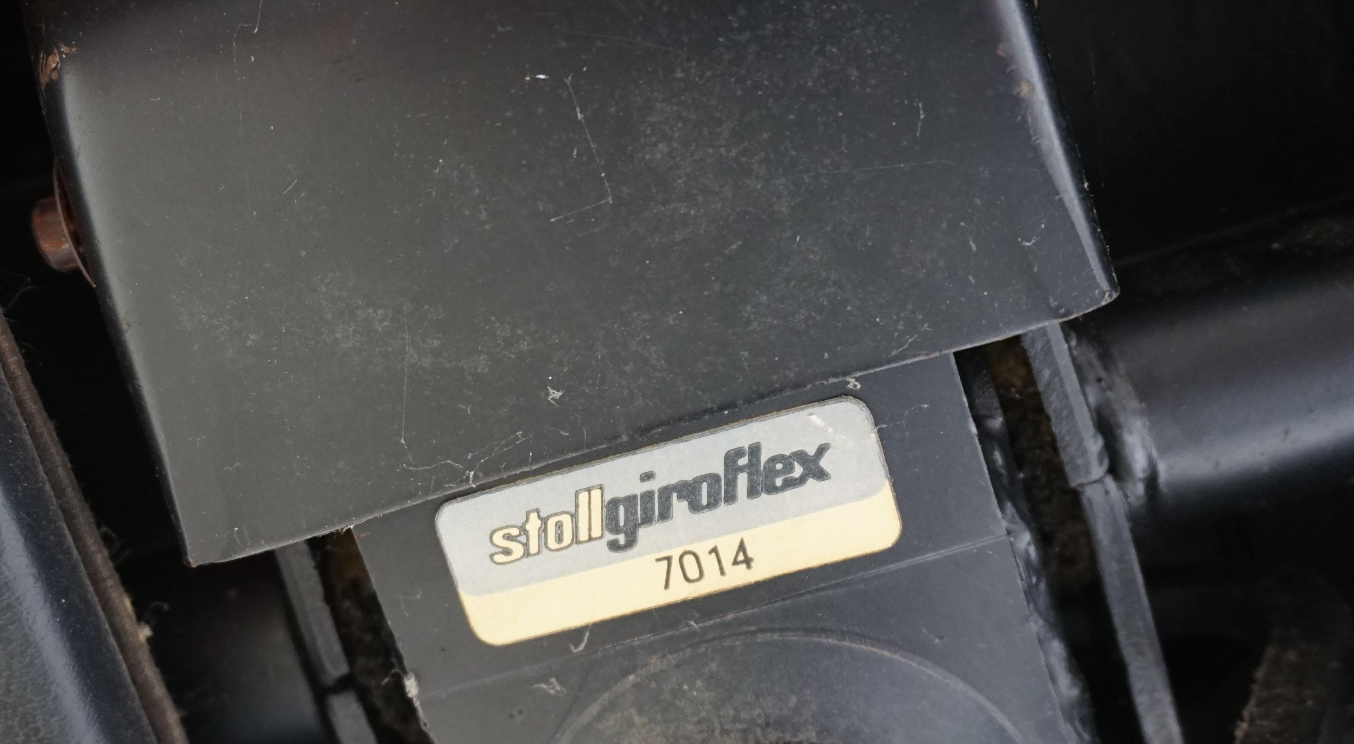 Stoll Giroflex 7014 leather office chair 6