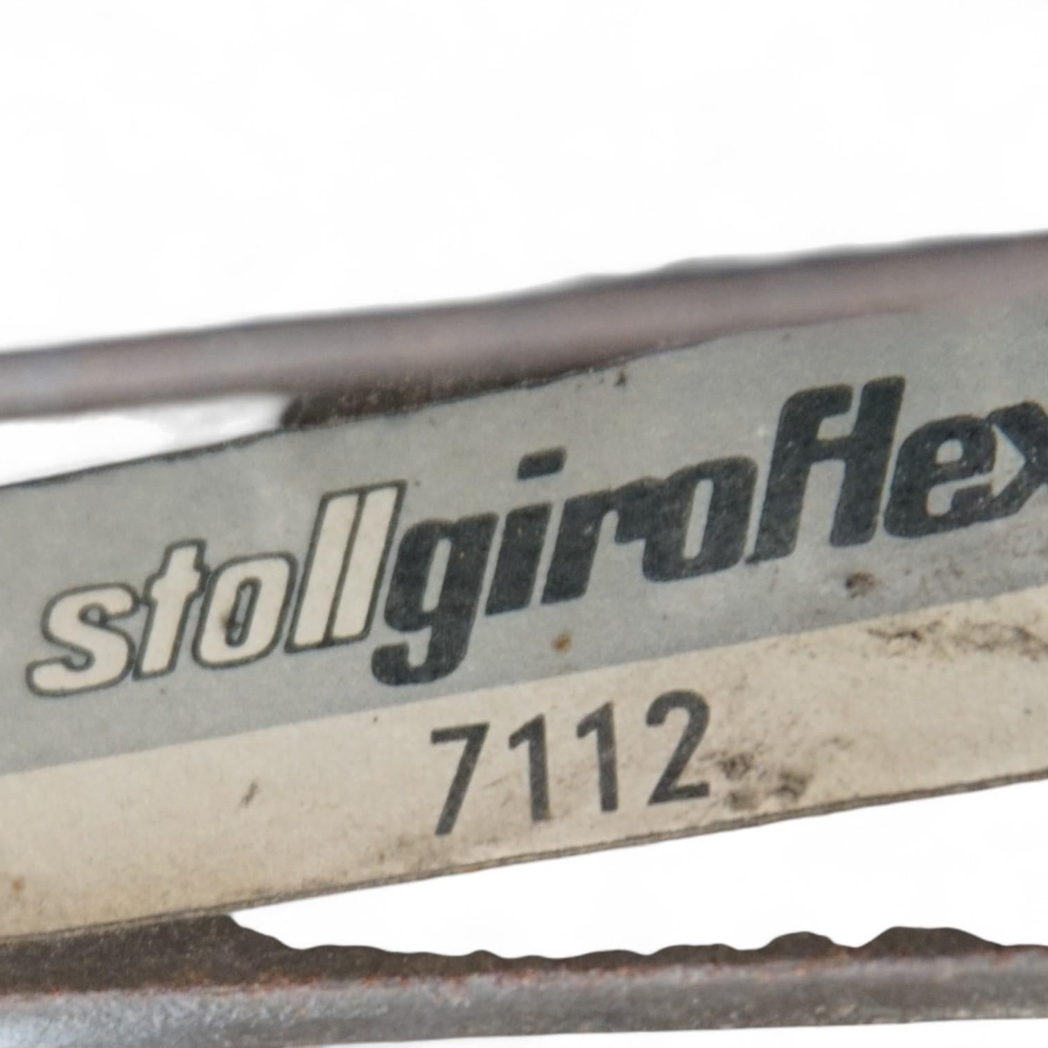 Stoll Giroflex 7112 Space Age Bürostuhl aus Leder von Martin Stoll, 1970 im Angebot 10