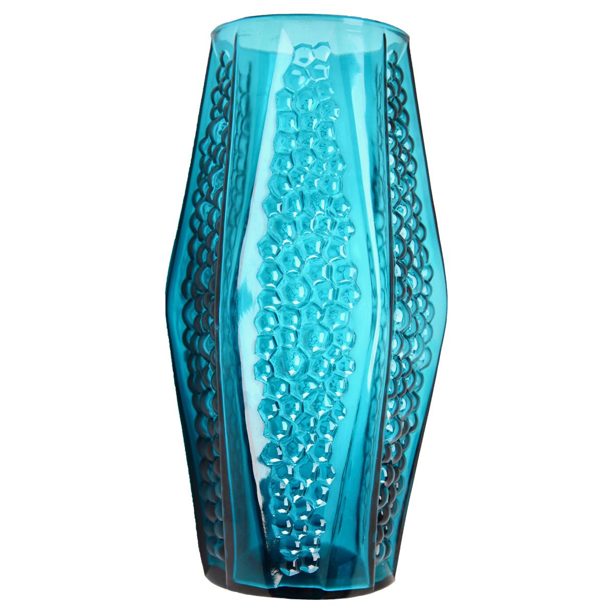 Stolle-Nieman 'Attributed' Hexagonal Vase with Bubbled Texture, 1970s For Sale 1
