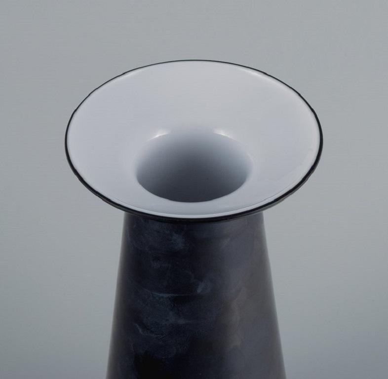 Late 20th Century Stölzle-Oberglas AG, Three Art Glass Vases, 1980s For Sale