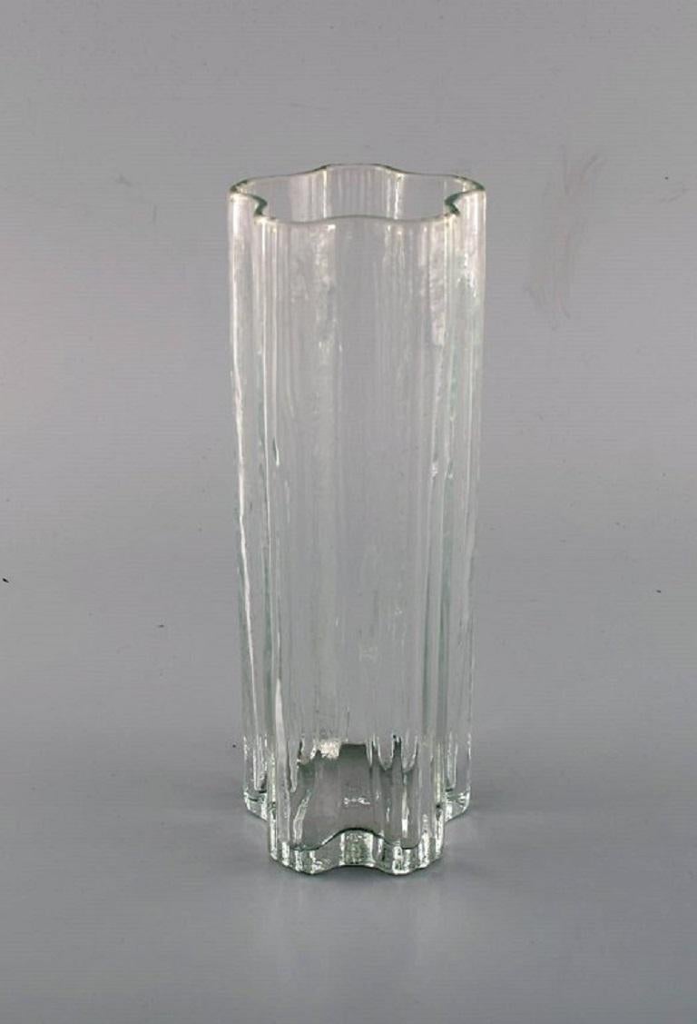 Vetro artistico Stölzle-oberglas, Austria, 11 vasi di Vienna in vetro artistico trasparente, anni '80 in vendita