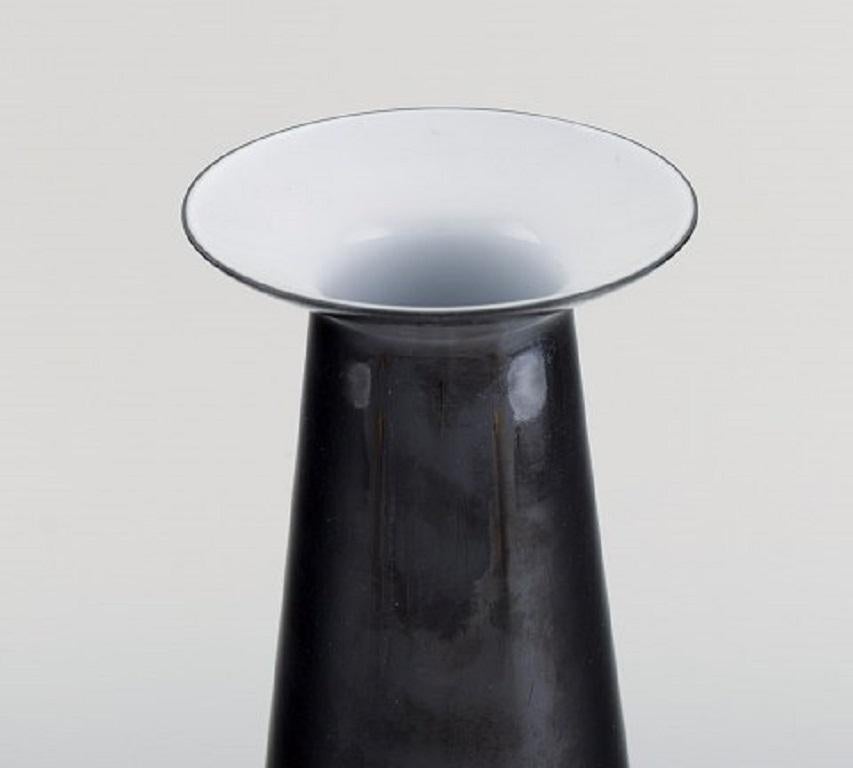 Quatre vases en verre d'art noir de Stlzle-Oberglas, Autriche, Beatrice et Nora Excellent état - En vente à Copenhagen, DK