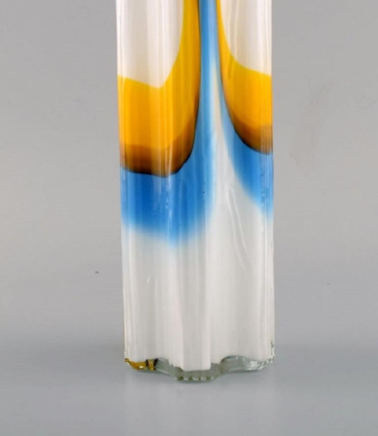 Stölzle-Oberglas, Austria, Twelve Vienna Vases in Art Glass, 1980s In Excellent Condition For Sale In Copenhagen, DK