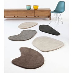 'Stone 2' Deep Green Hand-Tufted Wool Rug by Nanimarquina