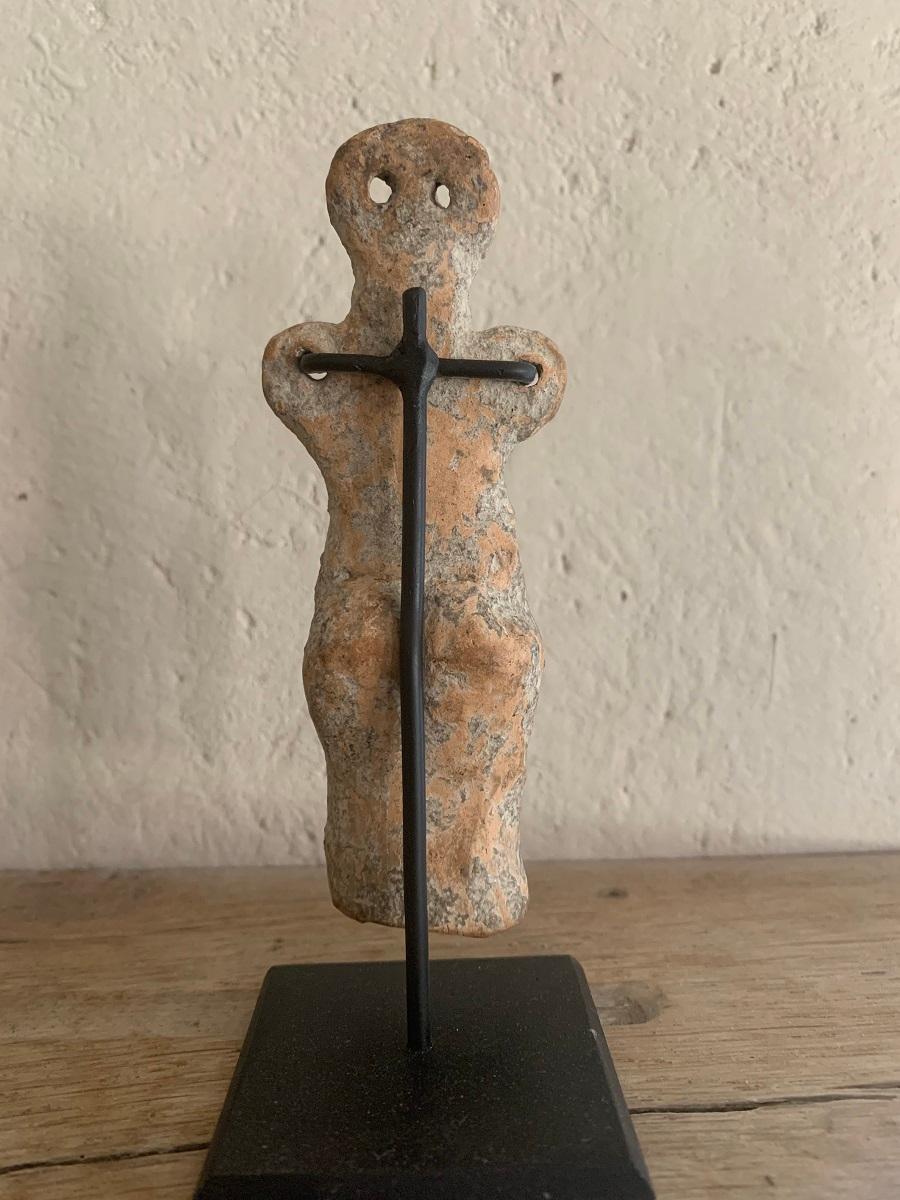 Stone Age Ceramic Mother Goddess Statuette 4