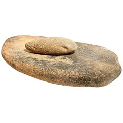 Stone Age Pestle and Mortar