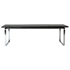 Stone and Metal Coffee Table by Hans J. Wegner