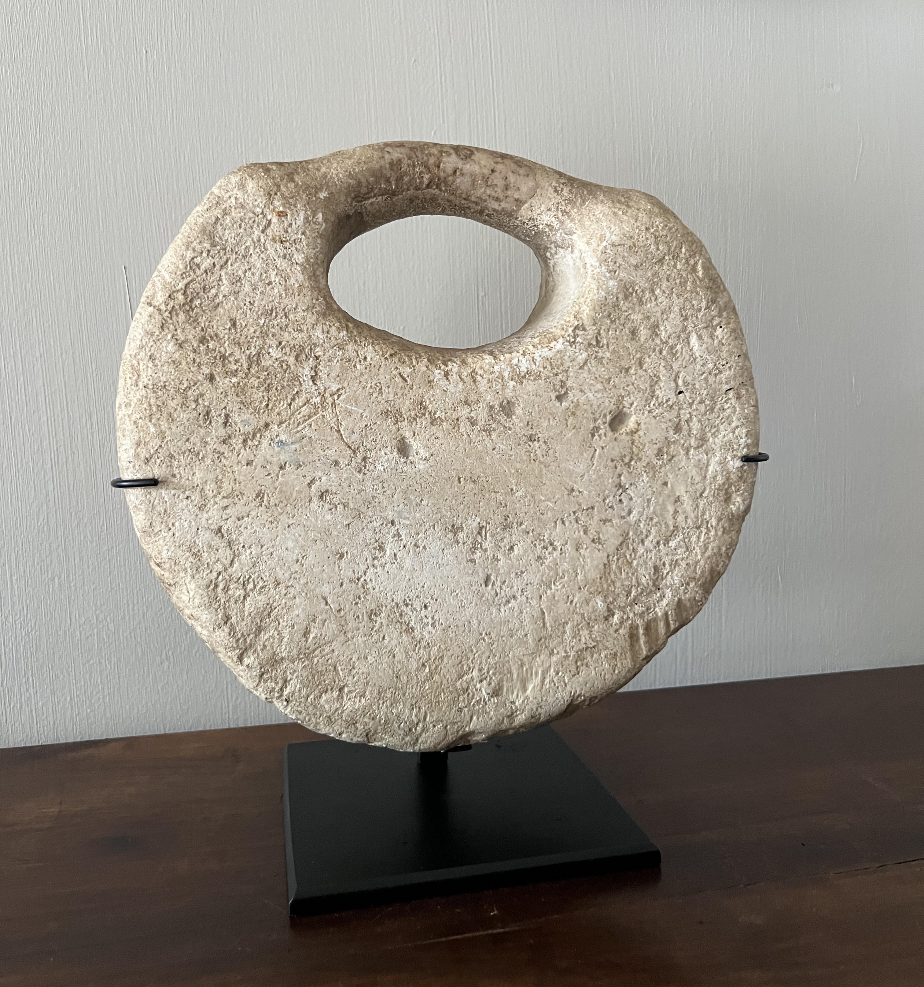 Stone Bactrian disc Idol 5