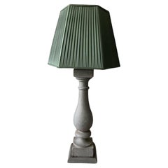 Stone Baluster Lamp