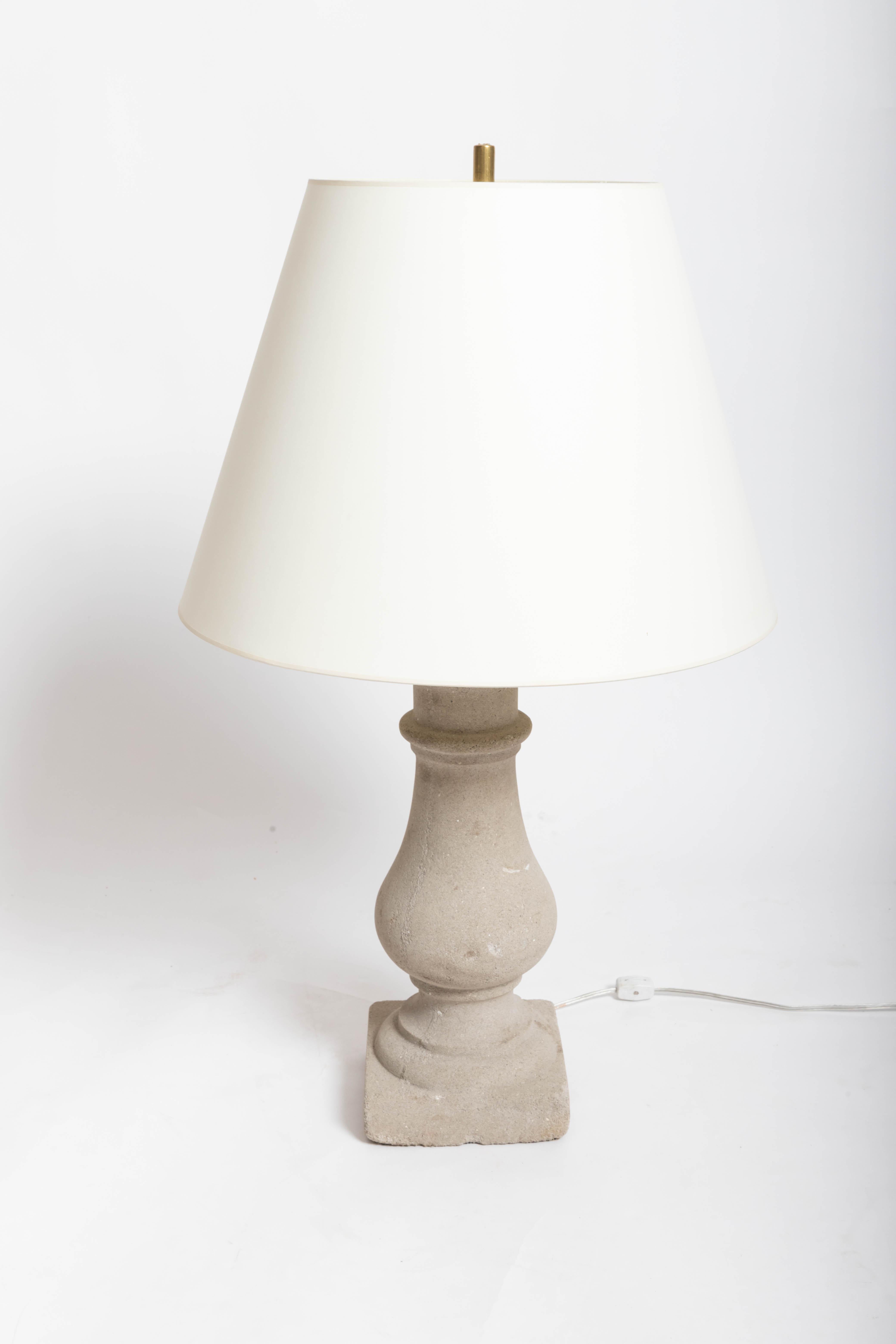 Stone Balustrade Lamp (Georgian) im Angebot