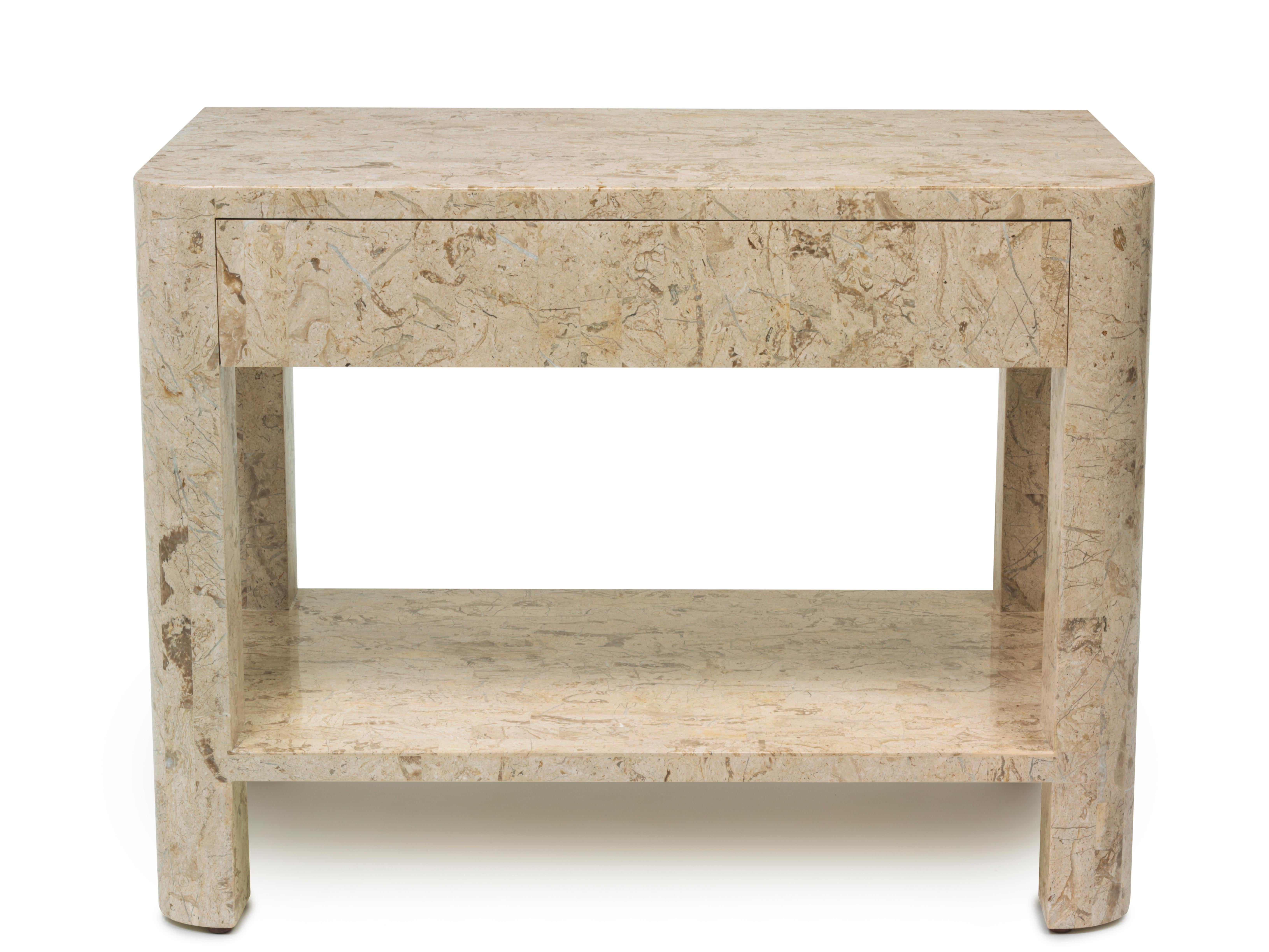 stone bedside tables