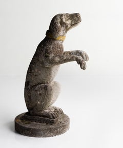 Stone Begging Dog, Italy, circa 1950