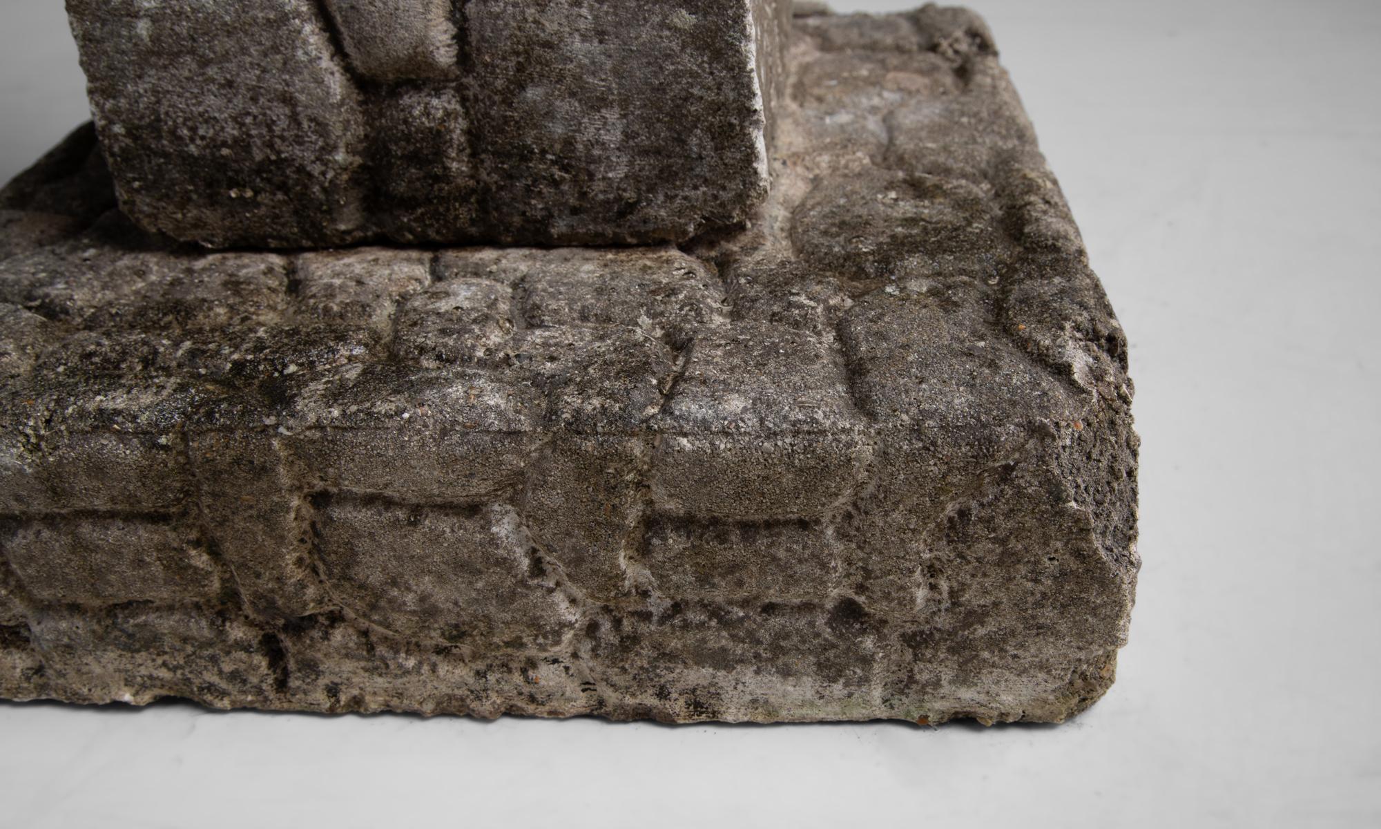 Stone Bird Bath, England, circa 1950 4