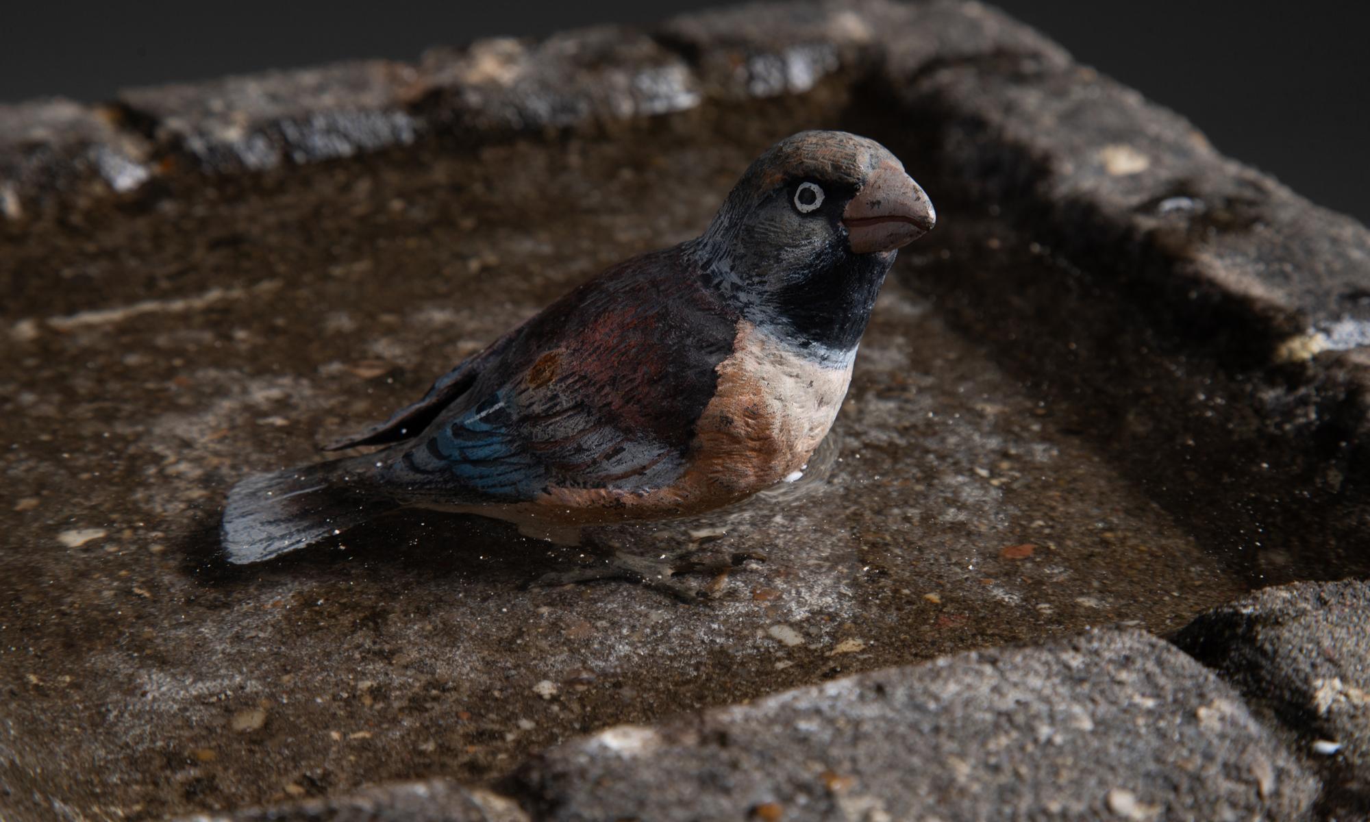 20th Century Stone Bird Bath, England, circa 1950