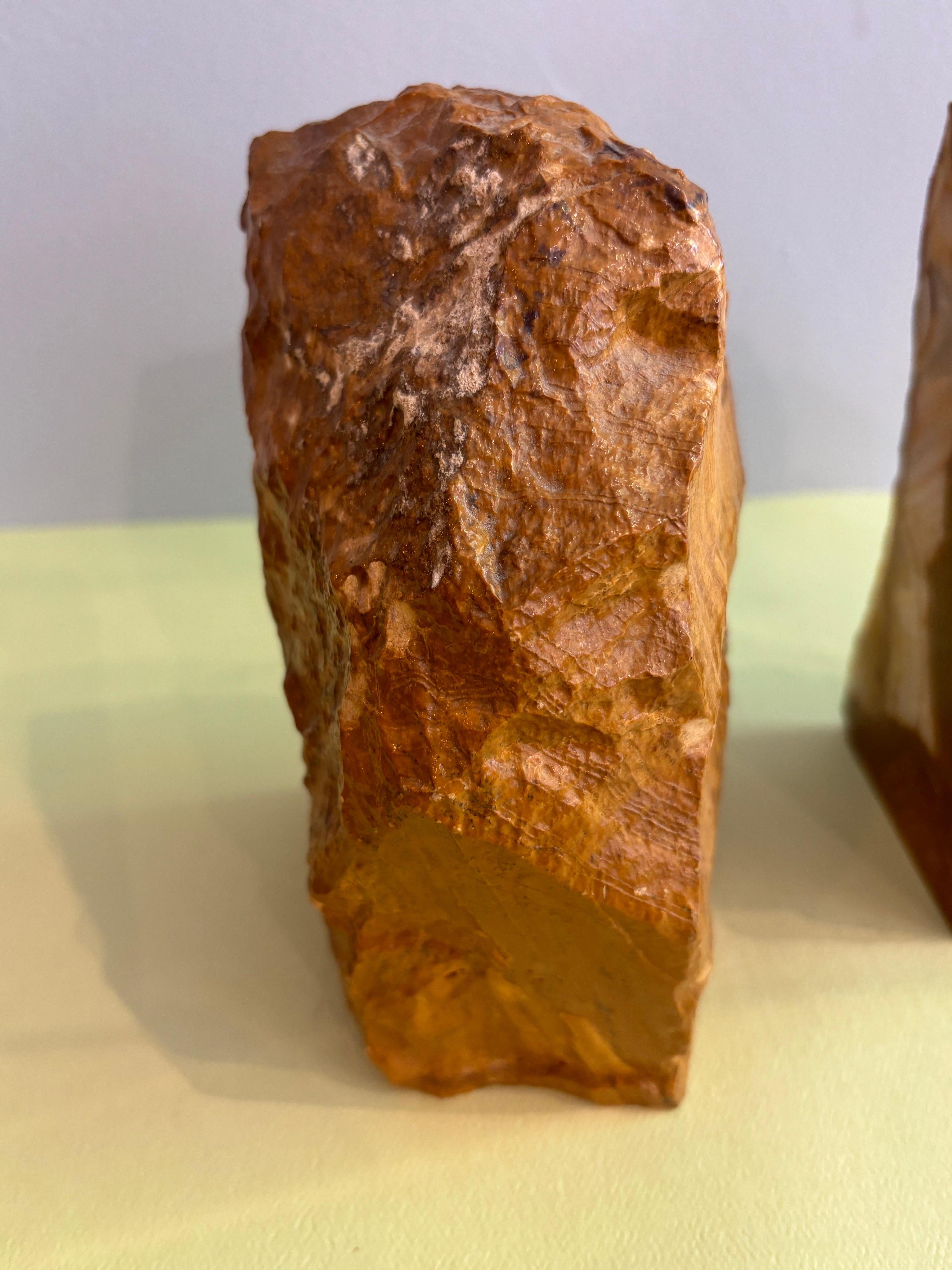 Italian Stone Bookends For Sale