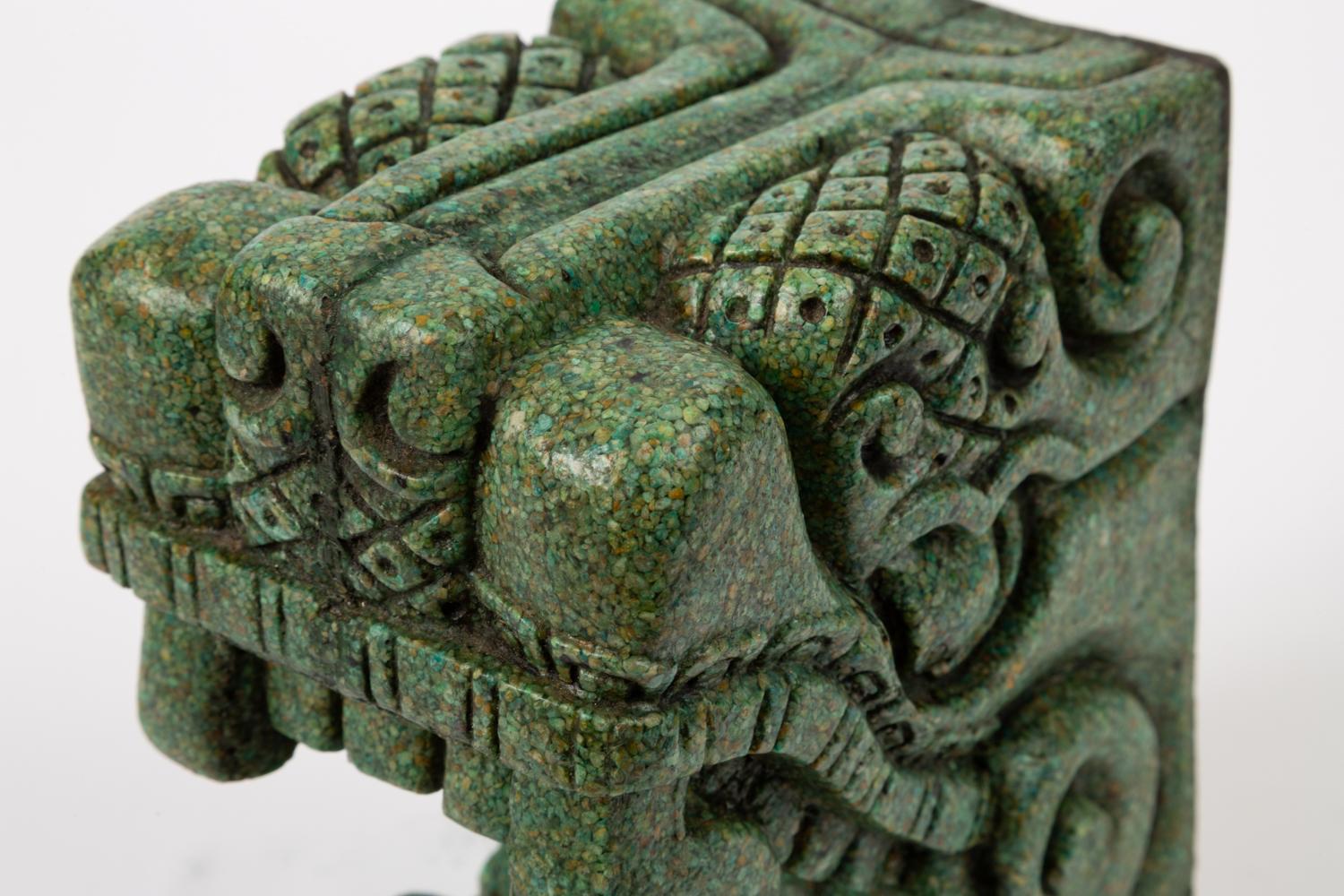 Stone Bookends Pre Columbian Style by Michael Zarebski for Industrias Creativas 2