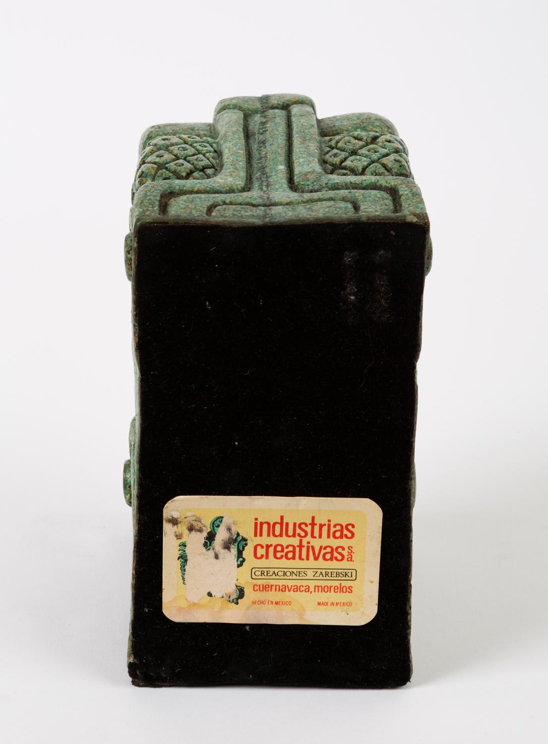 20th Century Stone Bookends Pre Columbian Style by Michael Zarebski for Industrias Creativas