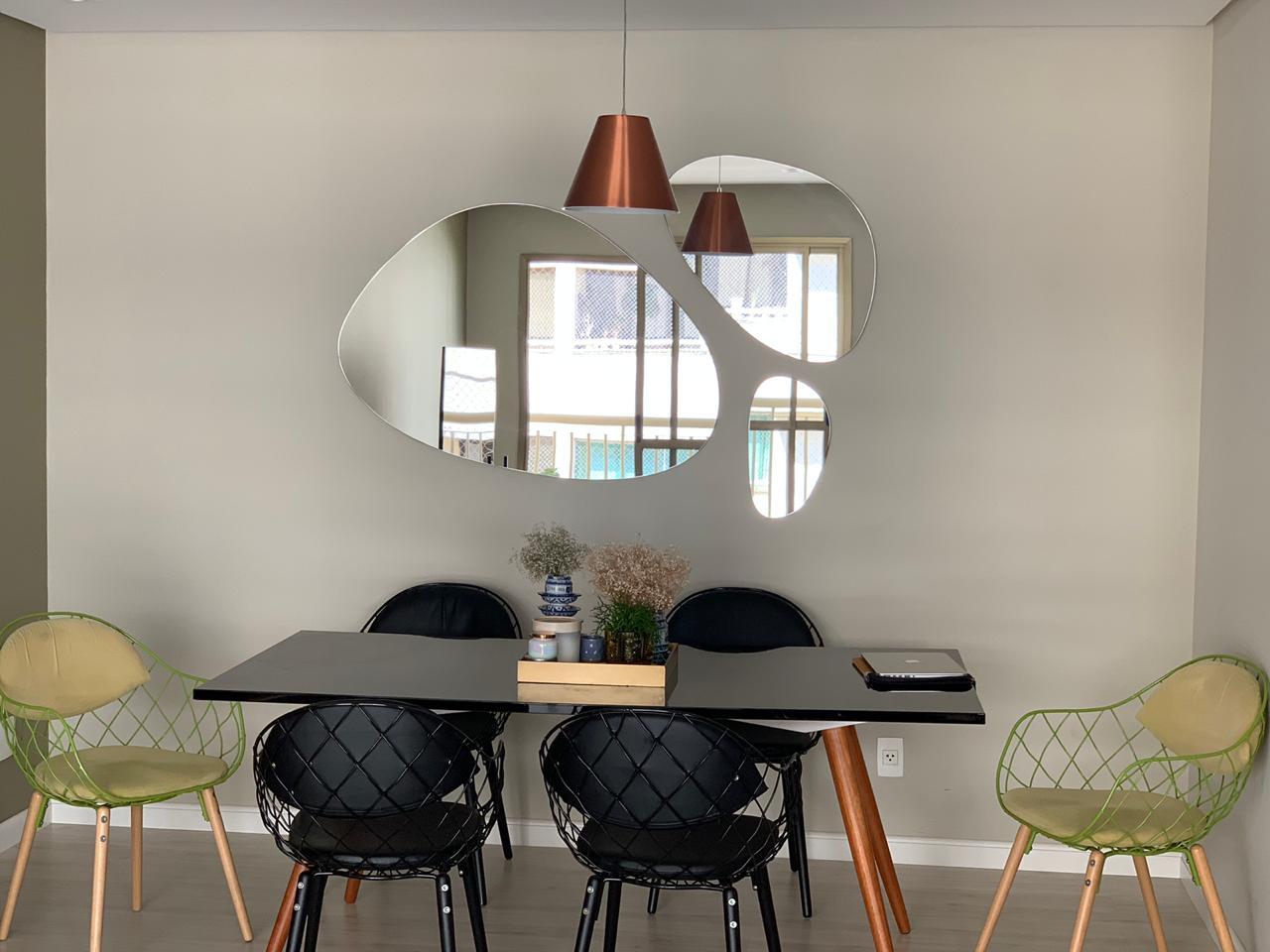 Stone Brazilian Contemporary Mirror by Lattoog 'Model 2' 2