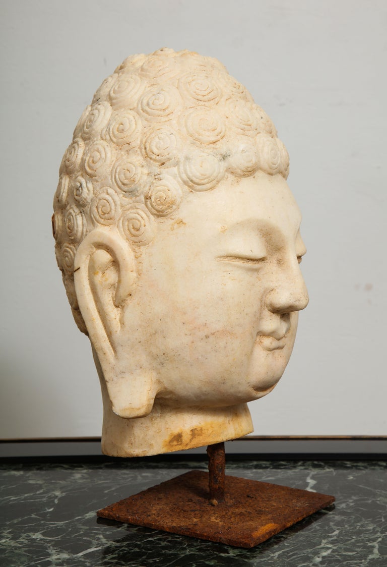 Stone Buddha Bust 2