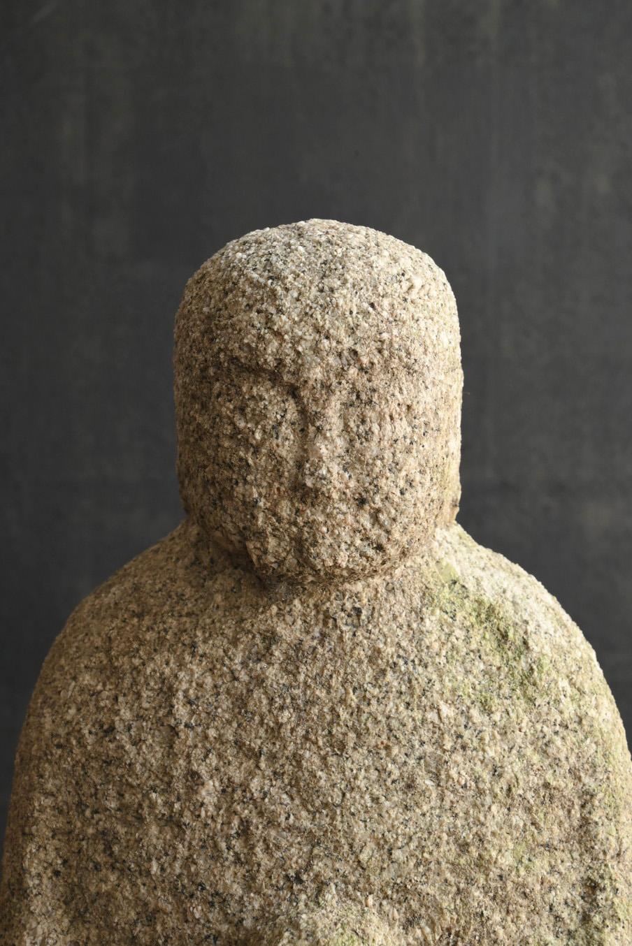 Japanese Stone Buddha from the Edo period in Japan/1750-1850/Garden ornaments