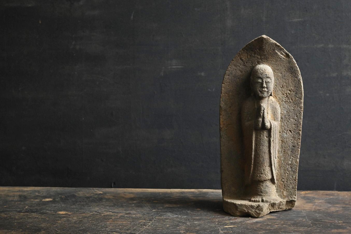 Japanese Stone Buddha of the Edo Period in Japan/1700-1850/Jizo Bodhisattva