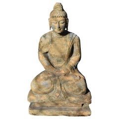 Antique Stone Buddha Statue