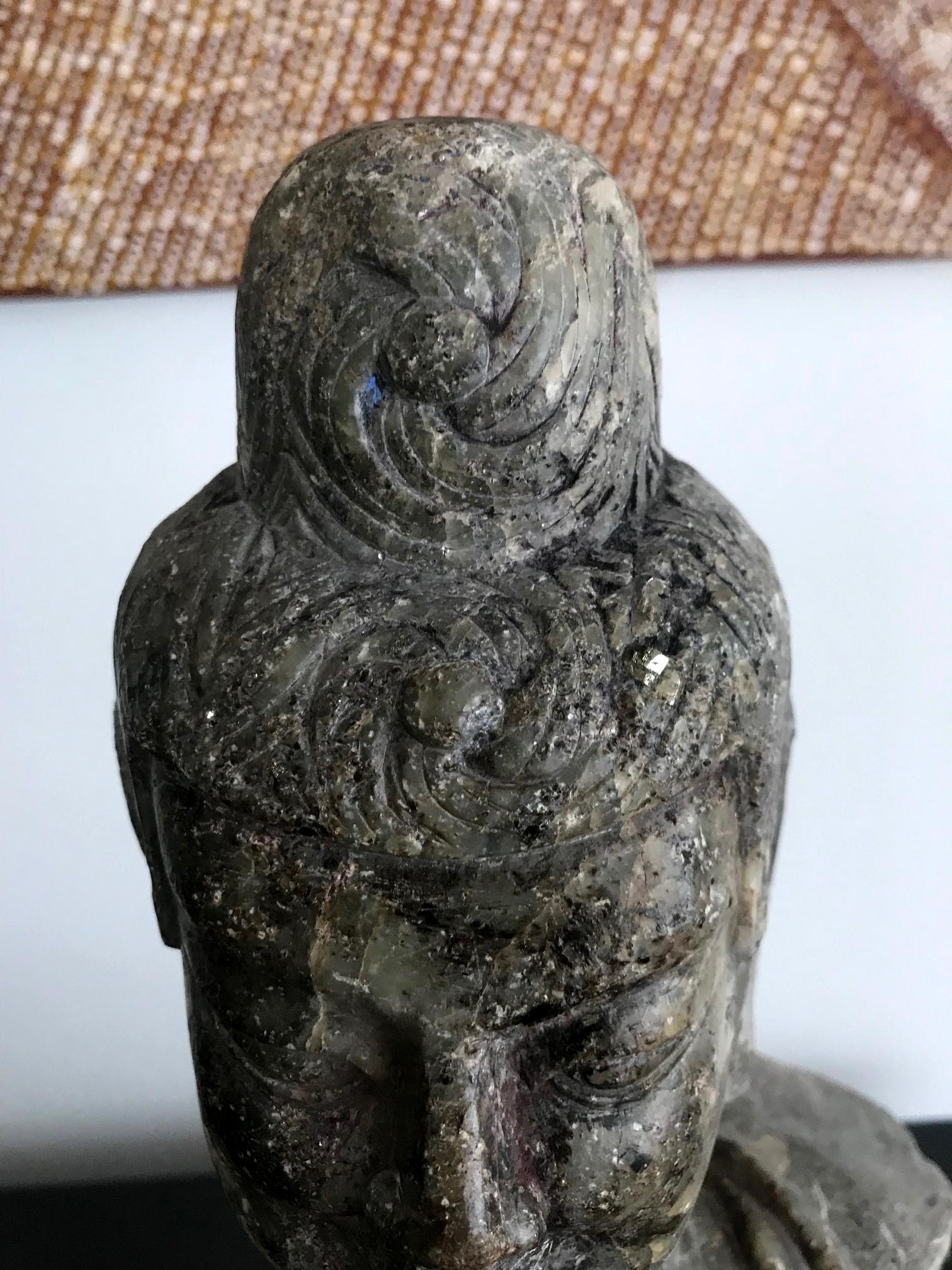 18th Century and Earlier Stone Buddha Statue Fragment from Northern Wei Dynasty China